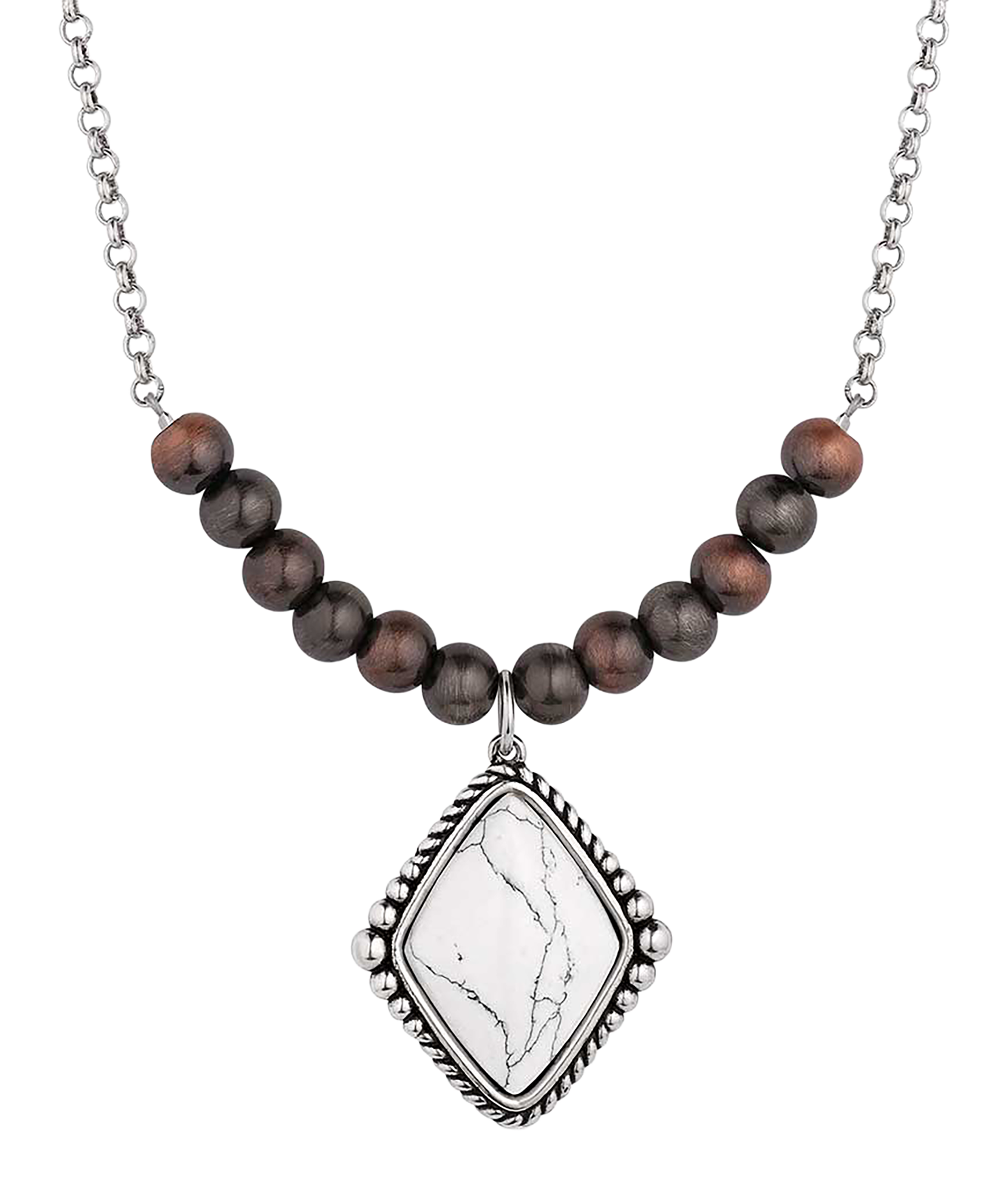 Montana Montana Silversmiths Blank Slate Beaded Necklace - $82.99 at Bass Pro Shops