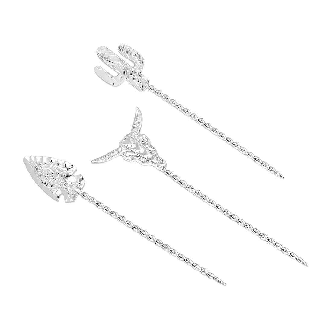 Montana Silversmiths Montana Silversmiths Southwest Hat Pick Set - $94.99 at Bass Pro Shops