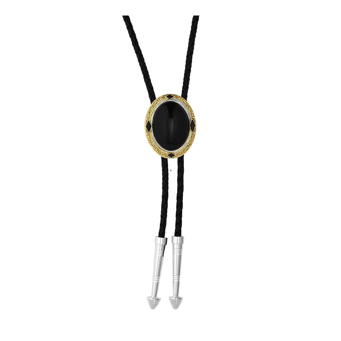 Montana Silversmiths Onyx Sky Bolo Tie