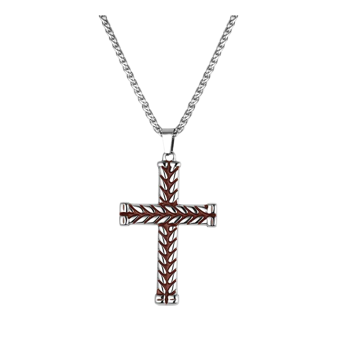 Image of Montana Silversmiths Bound Faith Cross Necklace