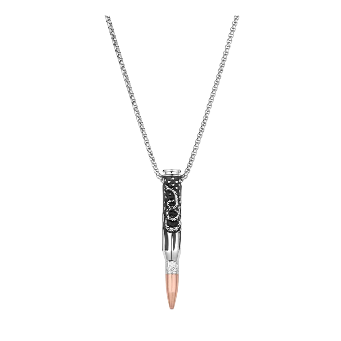 Image of Montana Silversmiths We The People Rifle Bullet Necklace