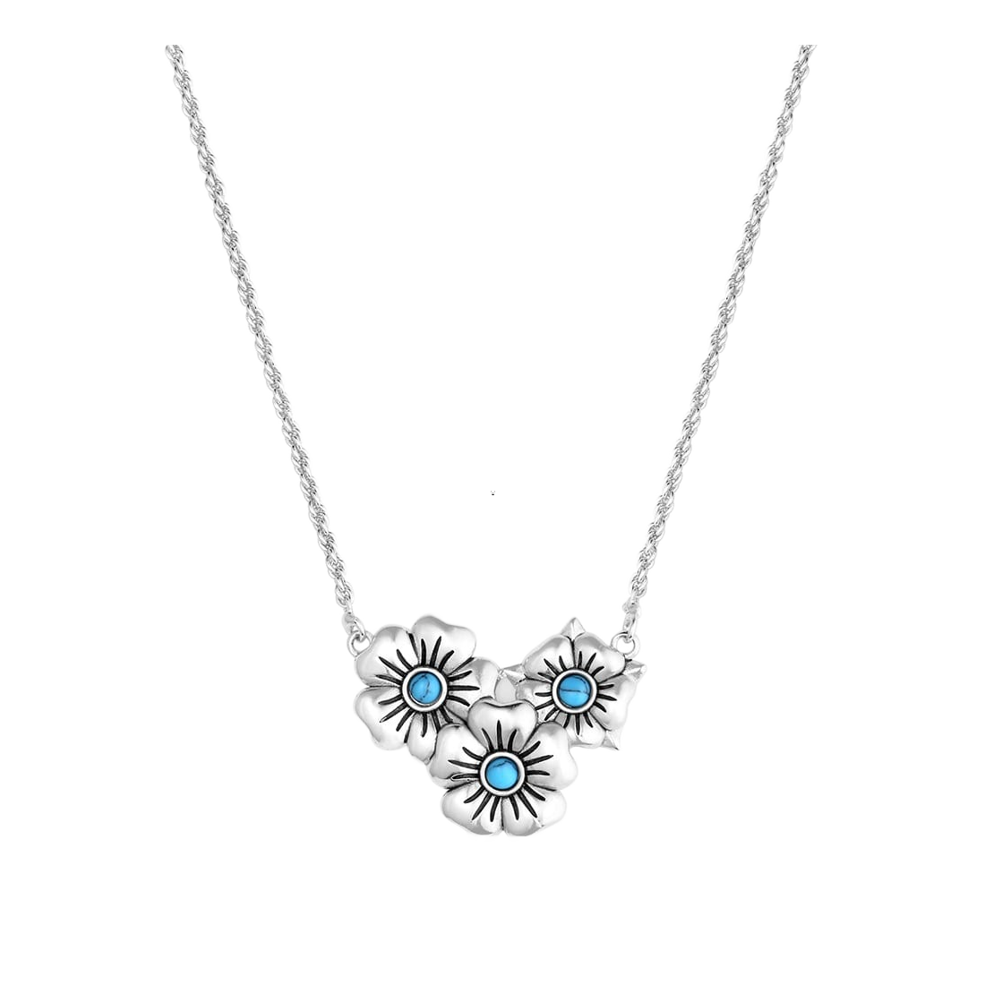 Image of Montana Silversmiths Montana Spring Floral Necklace