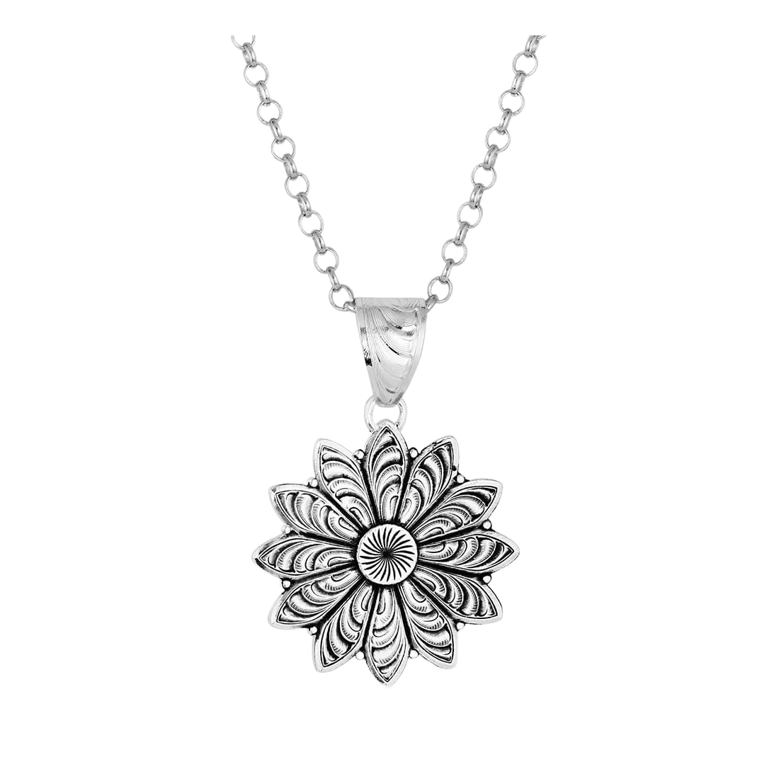 Montana Montana Silversmiths Flower Rowel Necklace - $80.99 at Bass Pro Shops
