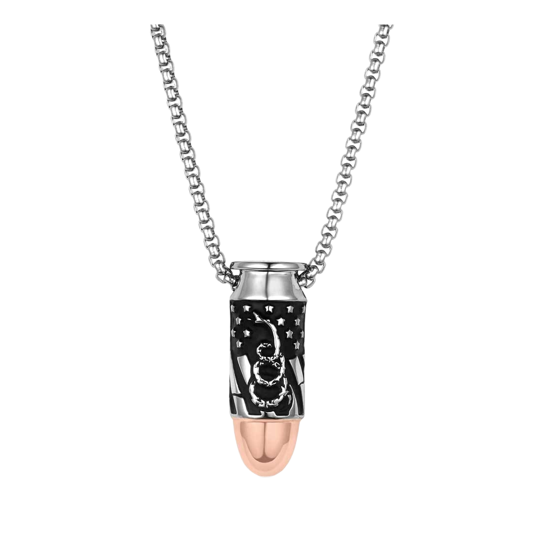 Image of Montana Silversmiths We The People Pistol Bullet Necklace