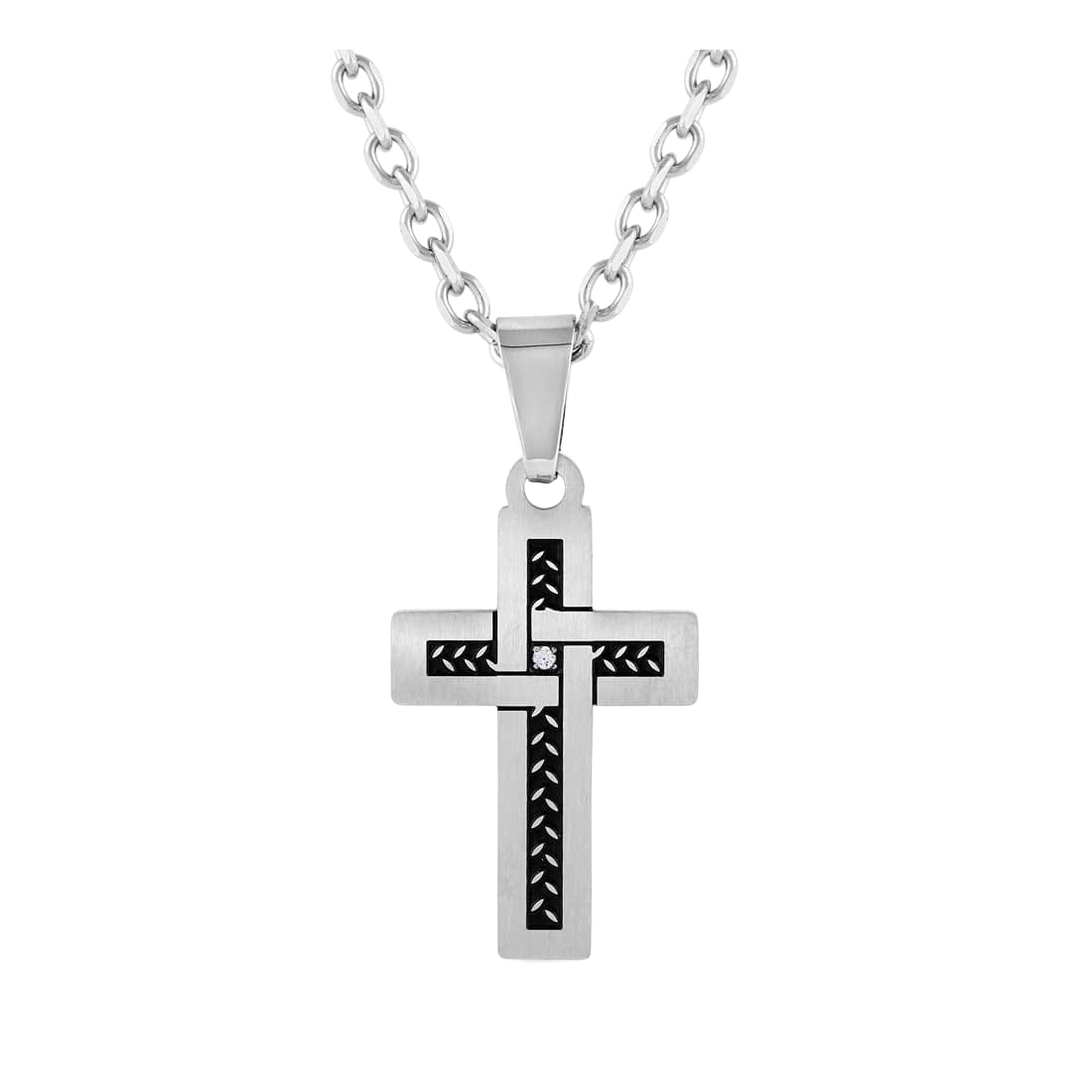 Montana Silversmiths Intertwined With Faith Cross Necklace