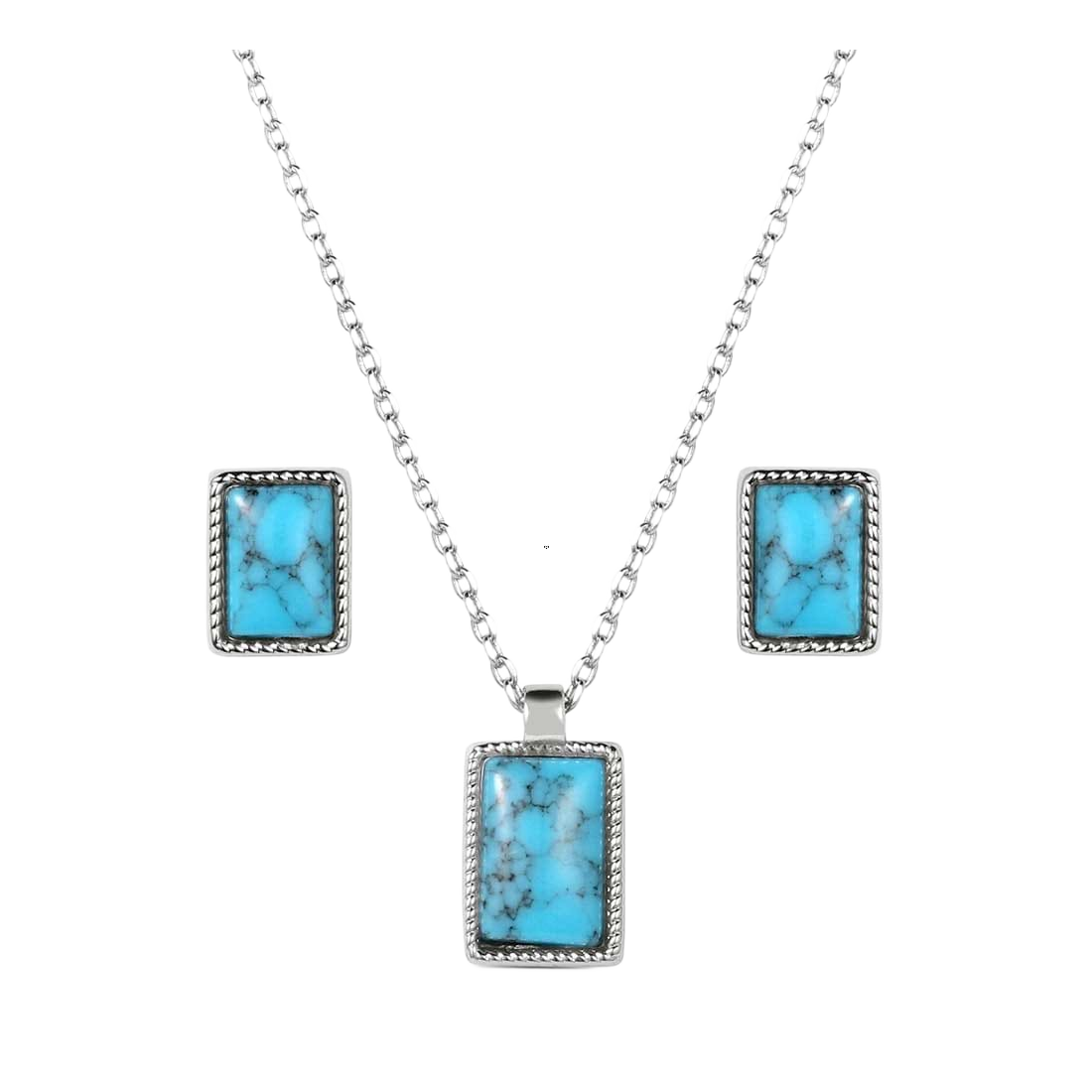 Montana Montana Silversmiths Rio River Blue Jewelry Set - $75.99 at Bass Pro Shops