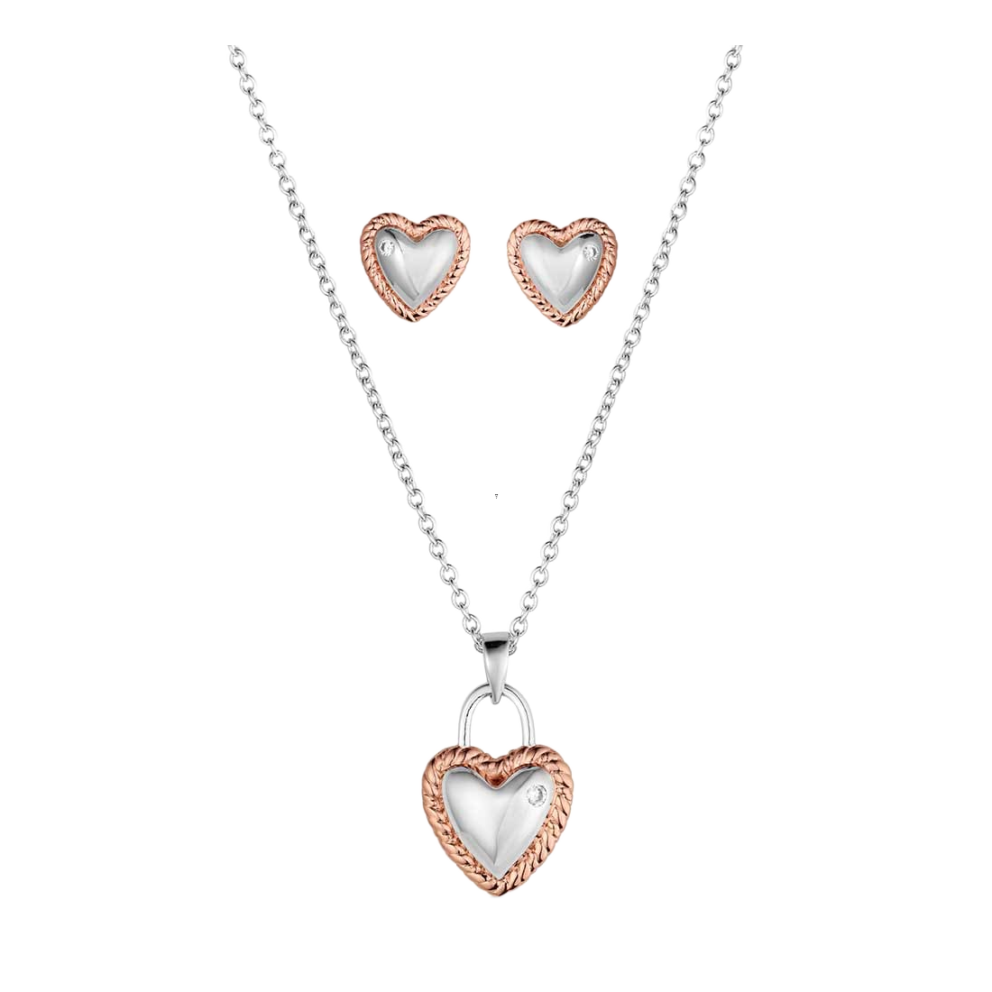 Montana Silversmiths Montana Silversmiths Love You Lots Jewelry Set - $75.99 at Bass Pro Shops