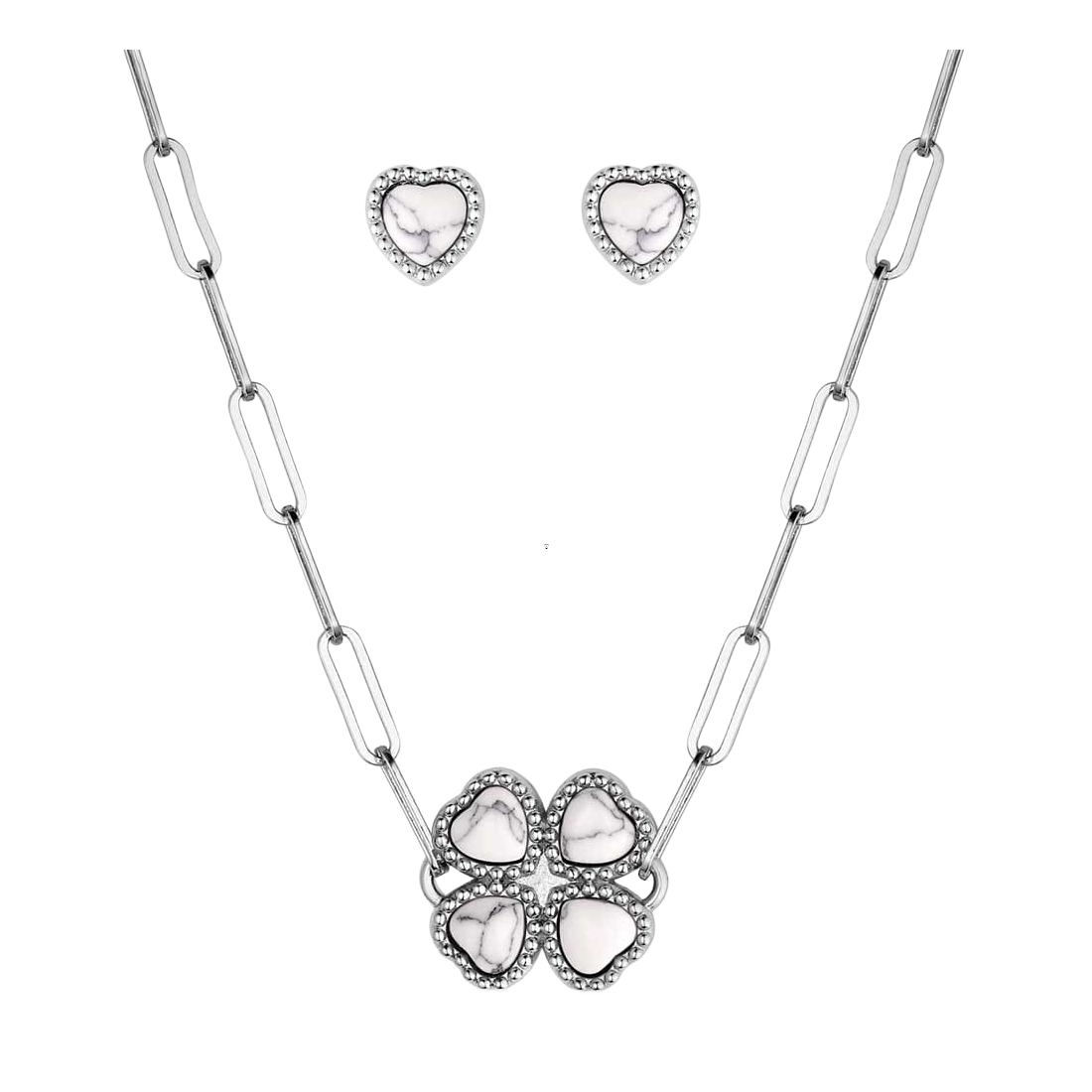 Montana Silversmiths Montana Silversmiths Floral Halo Jewelry Set - $92.99 at Bass Pro Shops