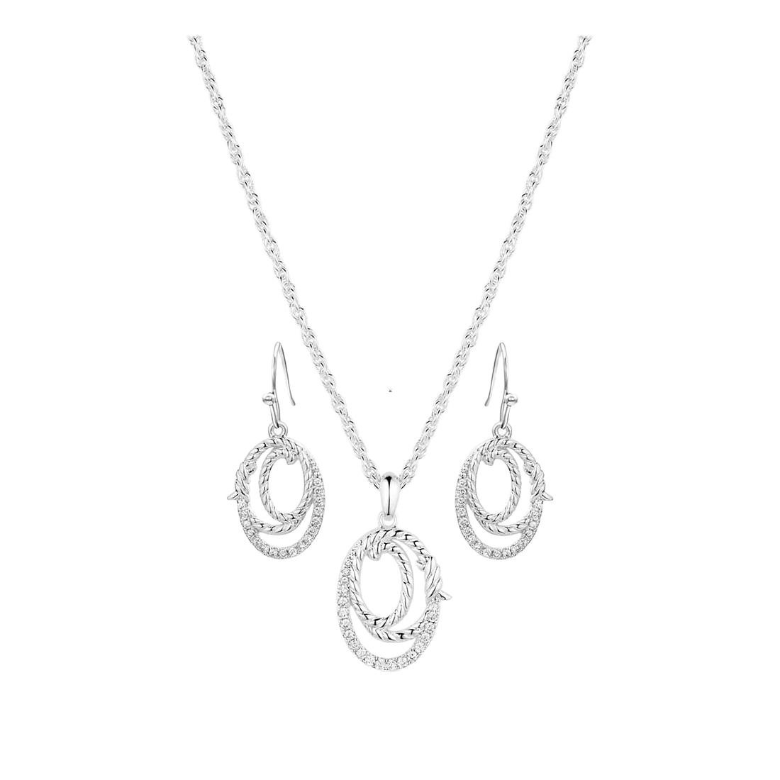 Montana Silversmiths Montana Silversmiths Arena Lights Jewelry Set - $75.99 at Bass Pro Shops