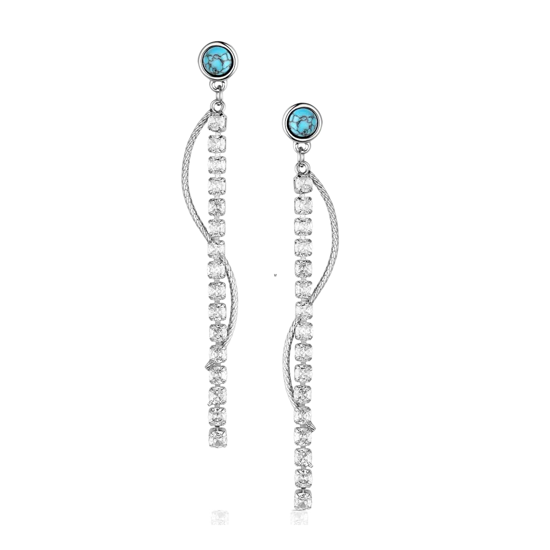 Montana Montana Silversmiths Canyon Serenade Turquoise Earrings - $67.99 at Bass Pro Shops