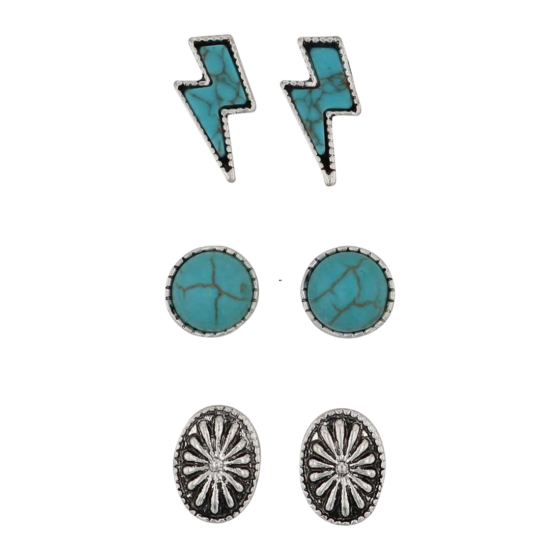 Montana Montana Silversmiths Western Necessities Earrings Set - $27.99 at Bass Pro Shops