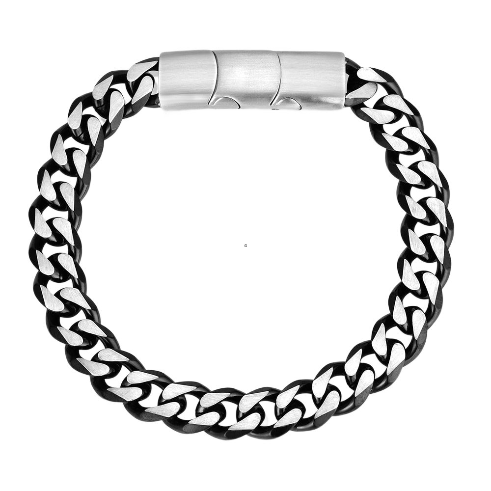 Montana Montana Silversmiths Shadow Cuban Link Bracelet - $82.99 at Bass Pro Shops