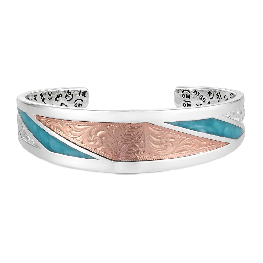 Montana Montana Silversmiths Tulsa Time Cuff Bracelet - $102.99 at Bass Pro Shops