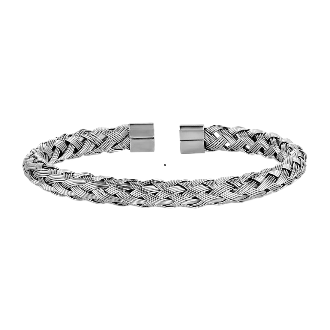 Image of Montana Silversmiths Simple Braided Cuff Bracelet
