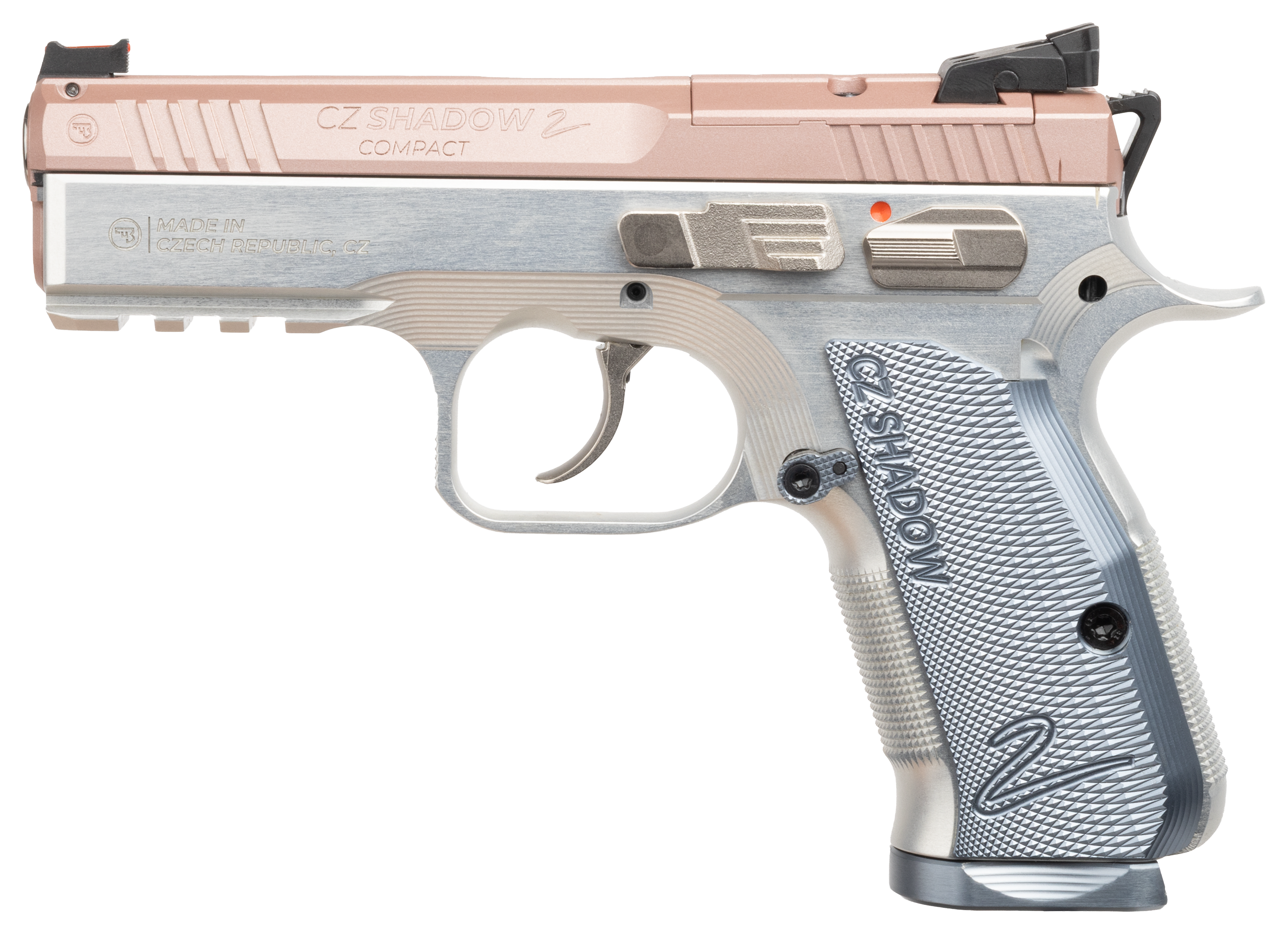 CZ Shadow 2 Compact OpticsReady SemiAuto Pistol  Rose Gold