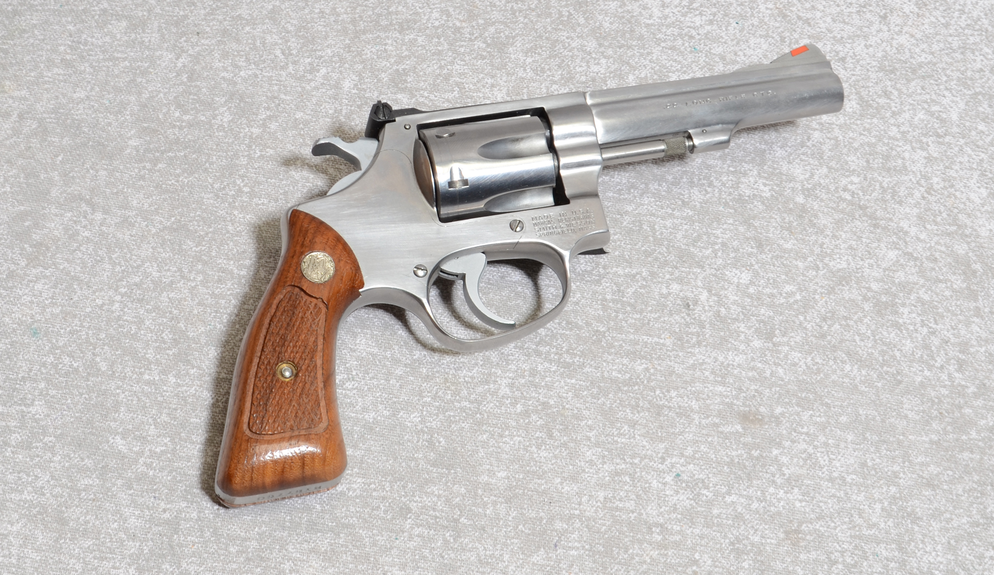 Image of "Smith & Wesson 63 Revolver, .22 Long Rifle, 4"" Barrel"