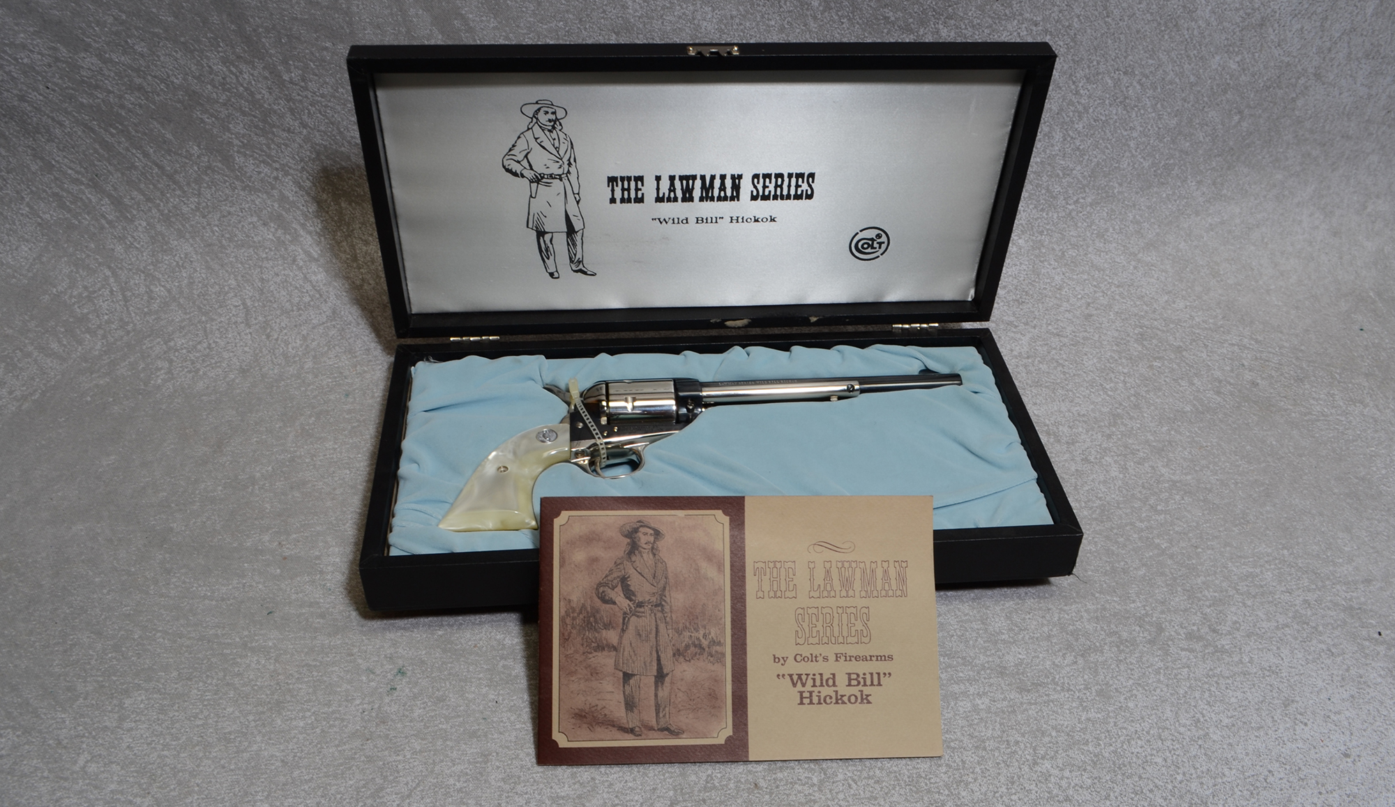 Colt PT. F. A. MF Wild Bill Hickok Pistol, .45 Colt, 7.5″ Barrel - Colt