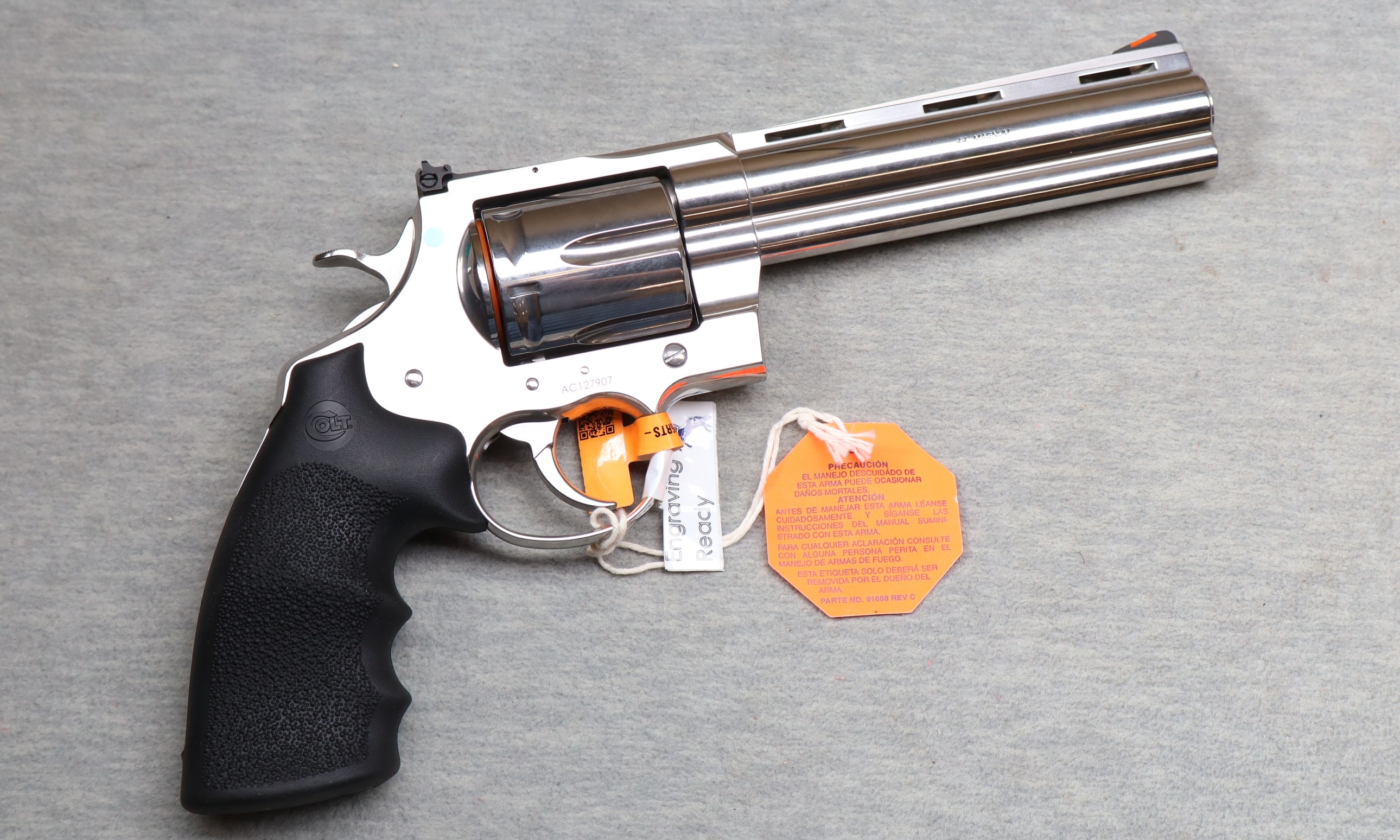 Colt ~ Anaconda ″Engraving Ready″ ~ .44 Mag - Colt
