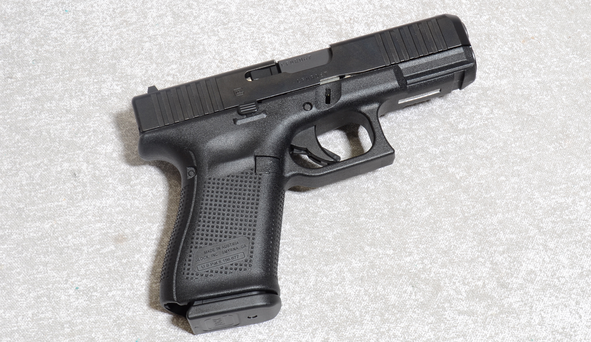 Image of Glock 19 Gen 5, 9mm luger, 4 inch Barrel