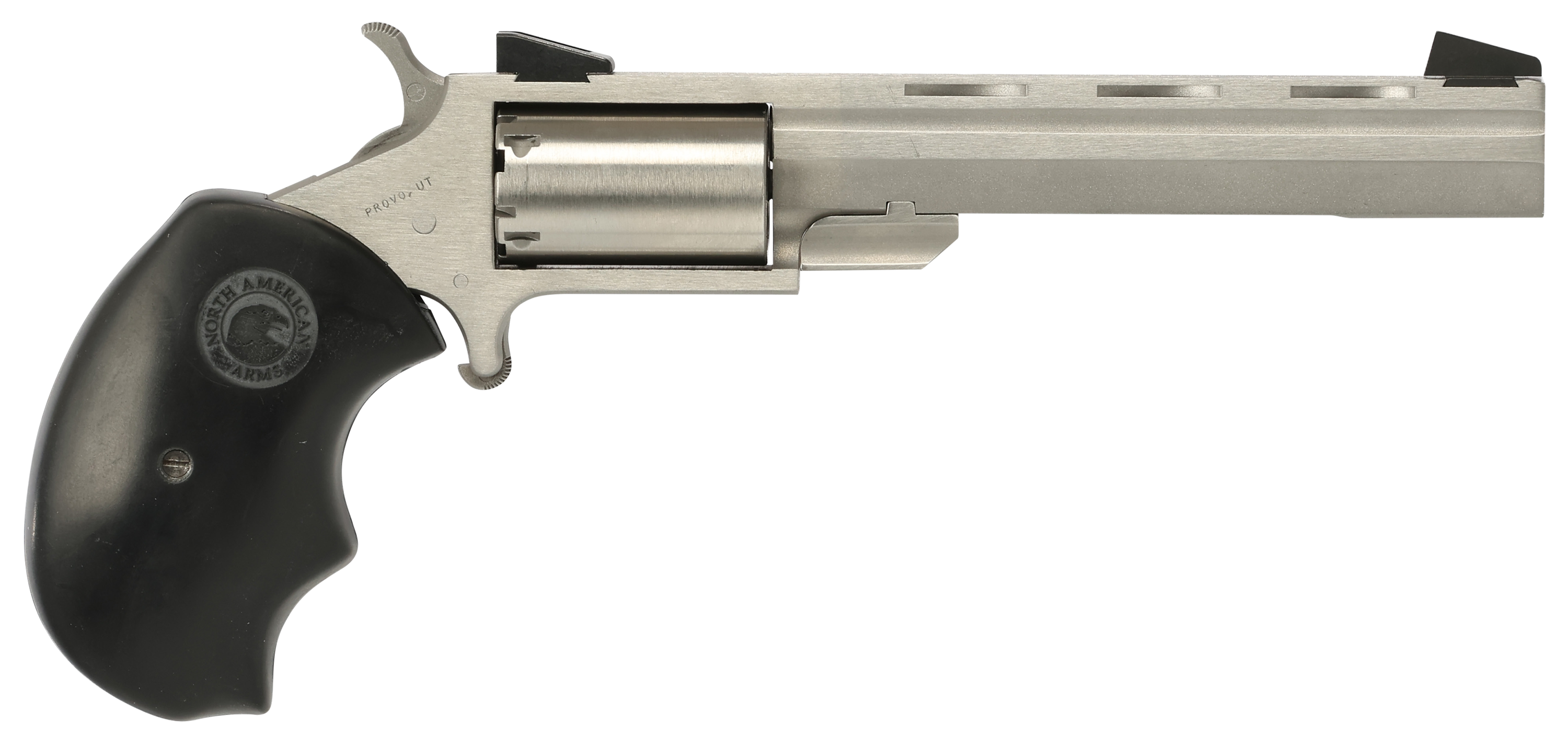 North American Arms MiniMaster SingleAction Revolver with Fixed Sight  22 Magnum