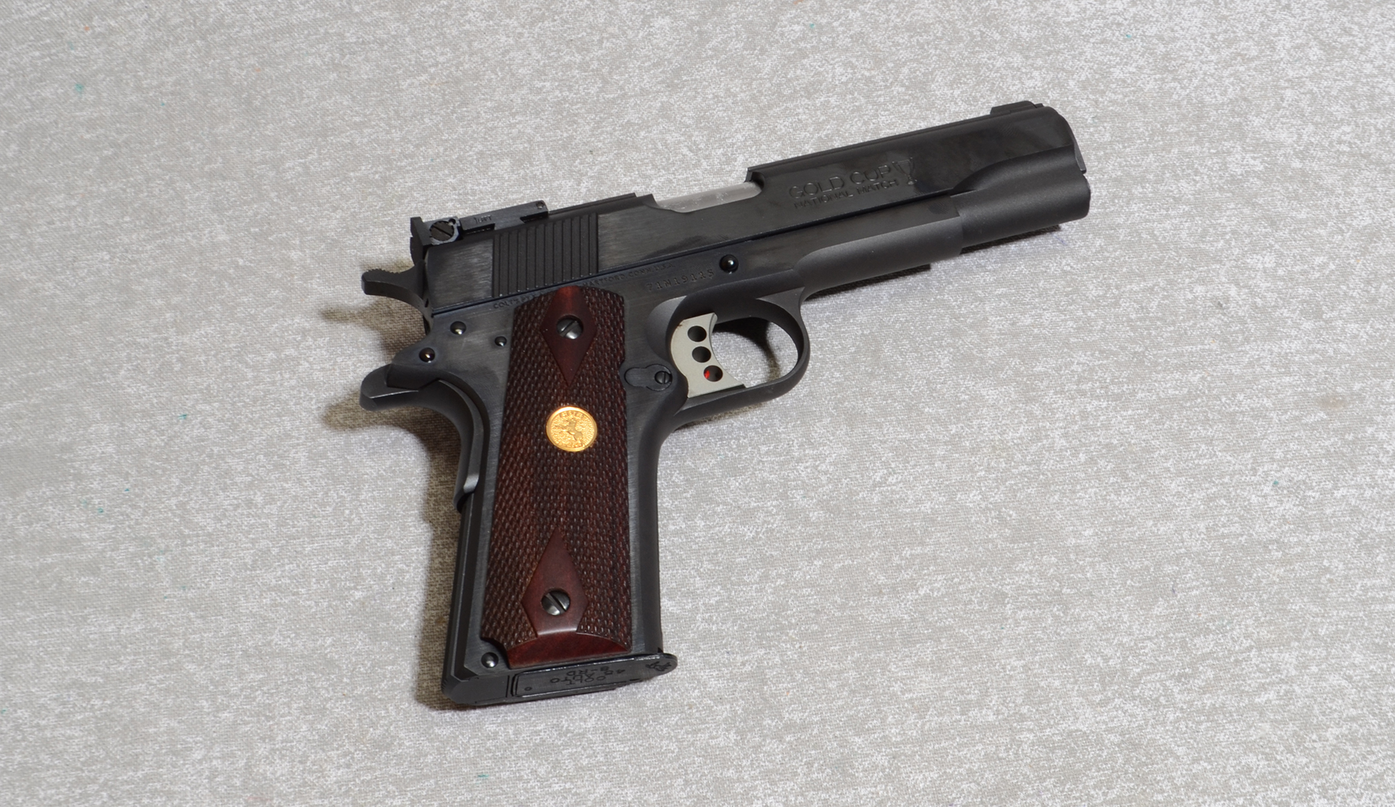 Colt Gold Cup National Match Pistol, .45 ACP, 5″ Barrel - Colt