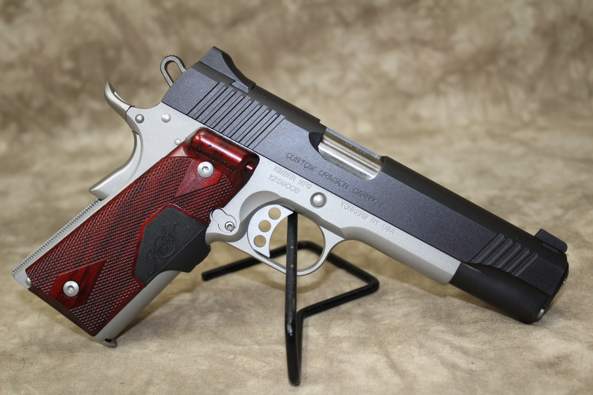 Image of Kimber~Custom Crimson Carry II~.45 ACP