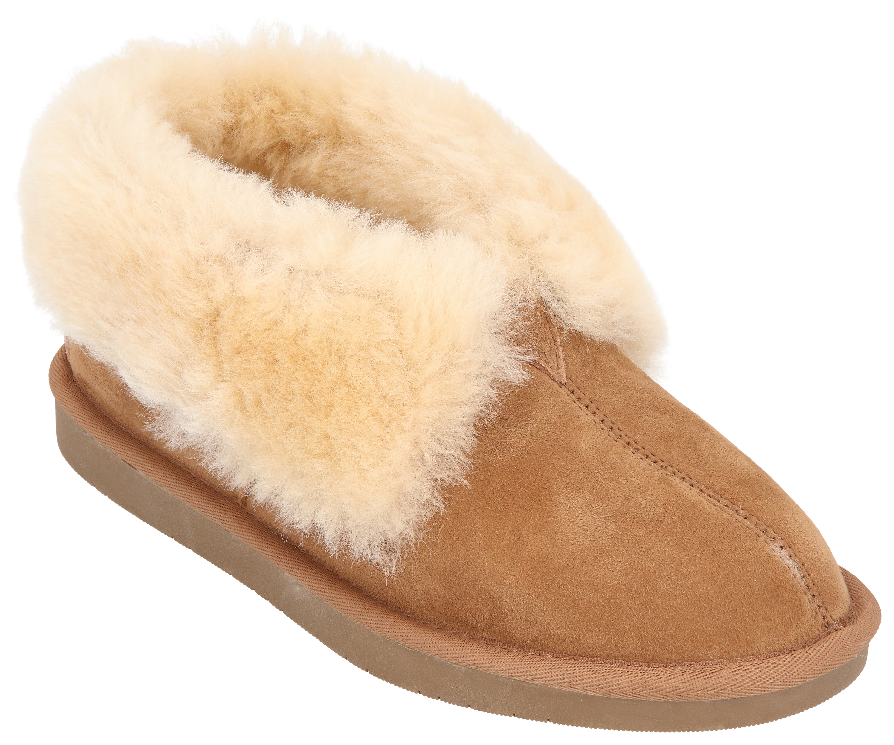 NATURAL REFLECTIONS Shearling Cuff Booties