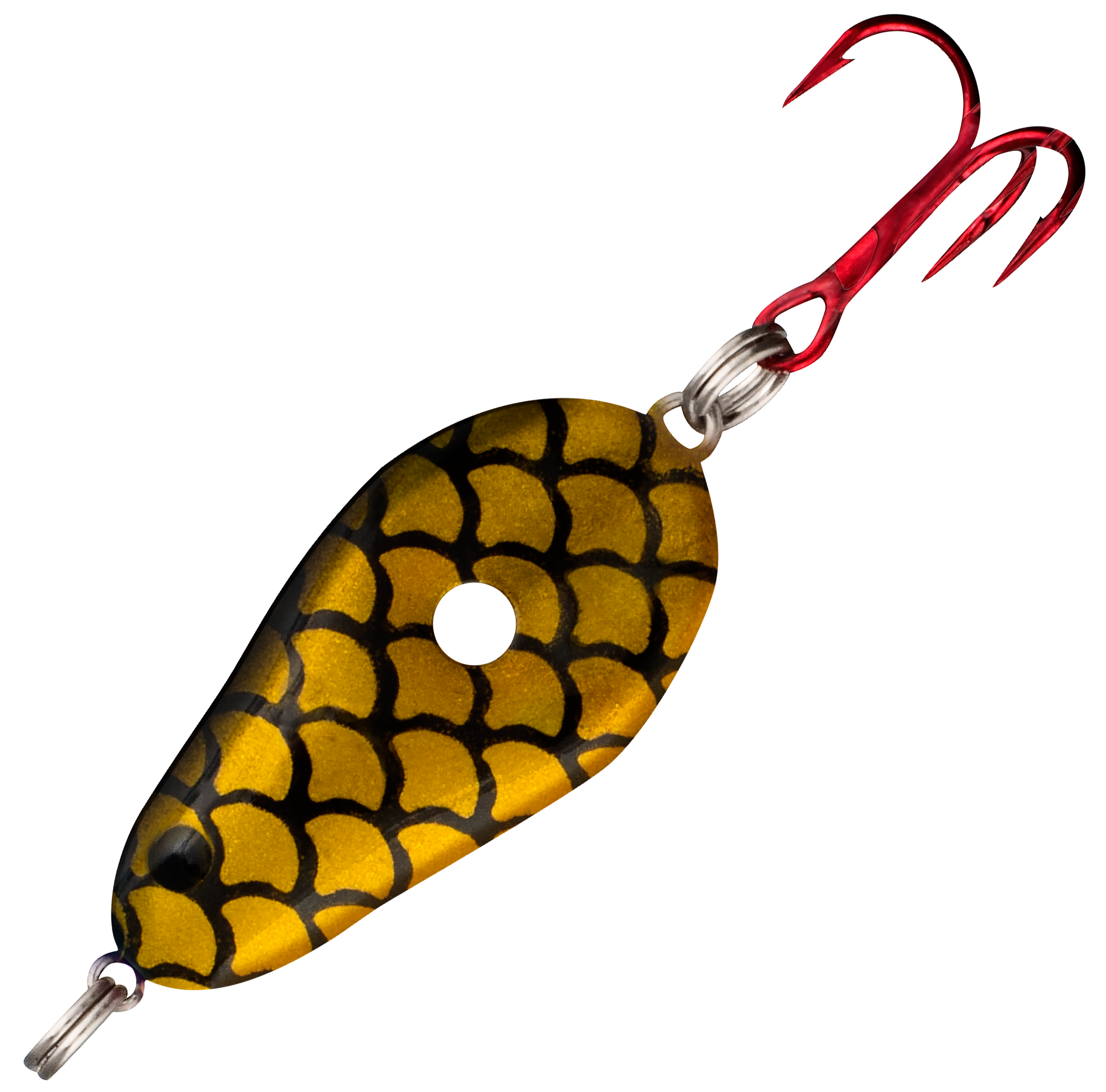 Image of Lindy Glow Spoon - #8 1/4 oz. - Gold Scale Glow