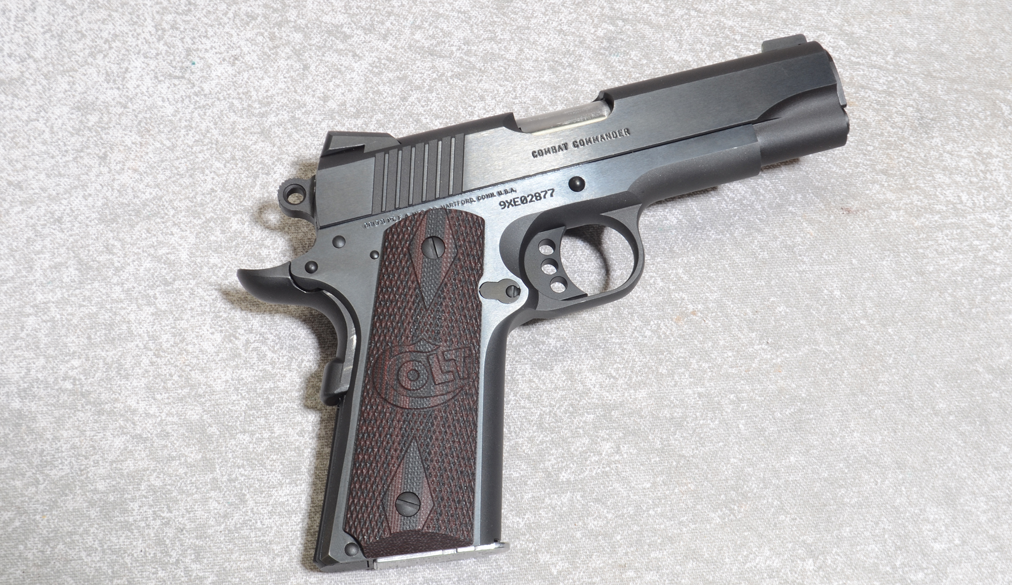 Image of Colt Combat Commander Pistol, 9mm Luger, 4.25 inch Barrel