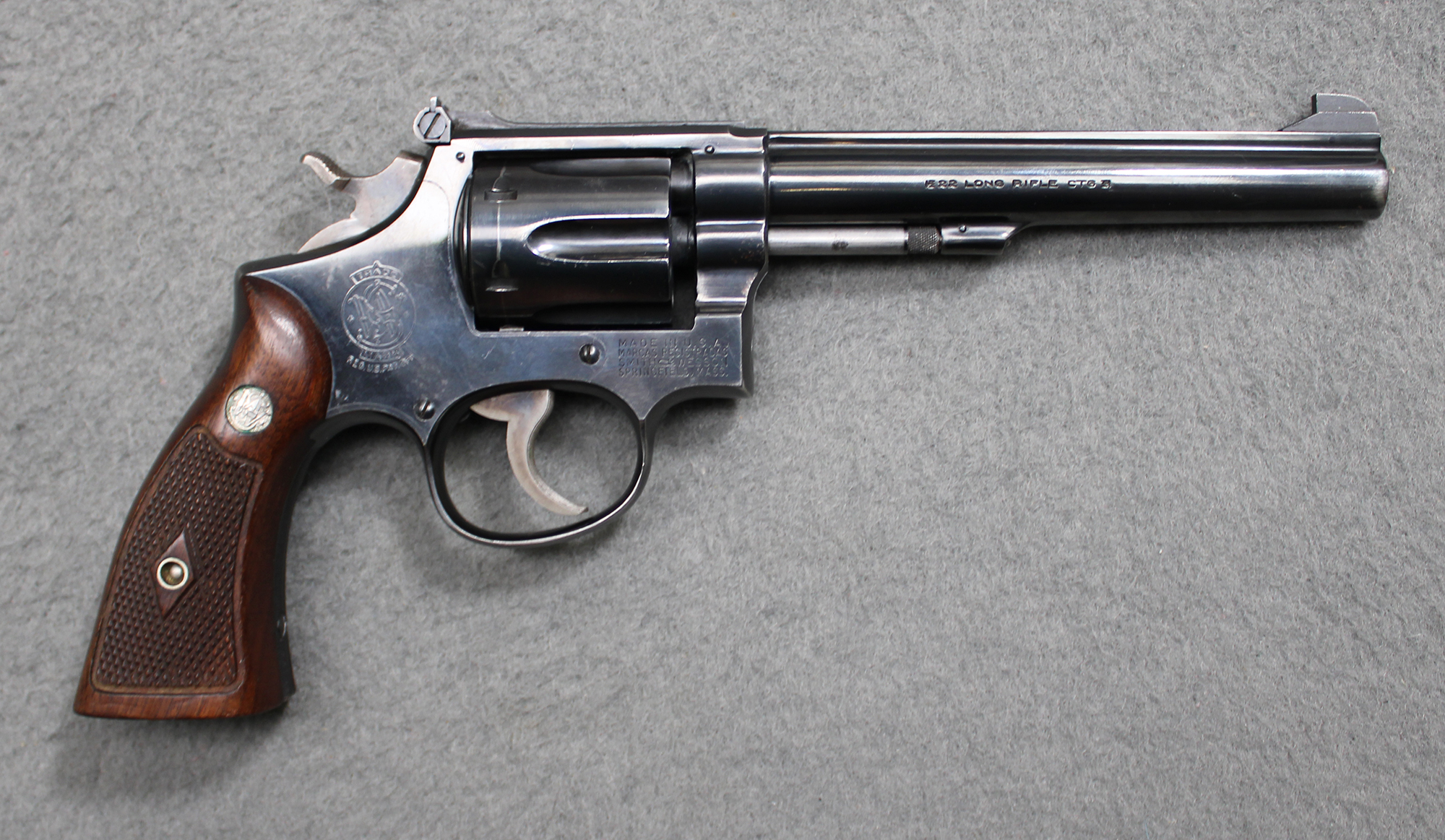 Image of Smith & Wesson ~ K-22 Masterpiece (Pre-Model 17) ~ .22 Long Rifle