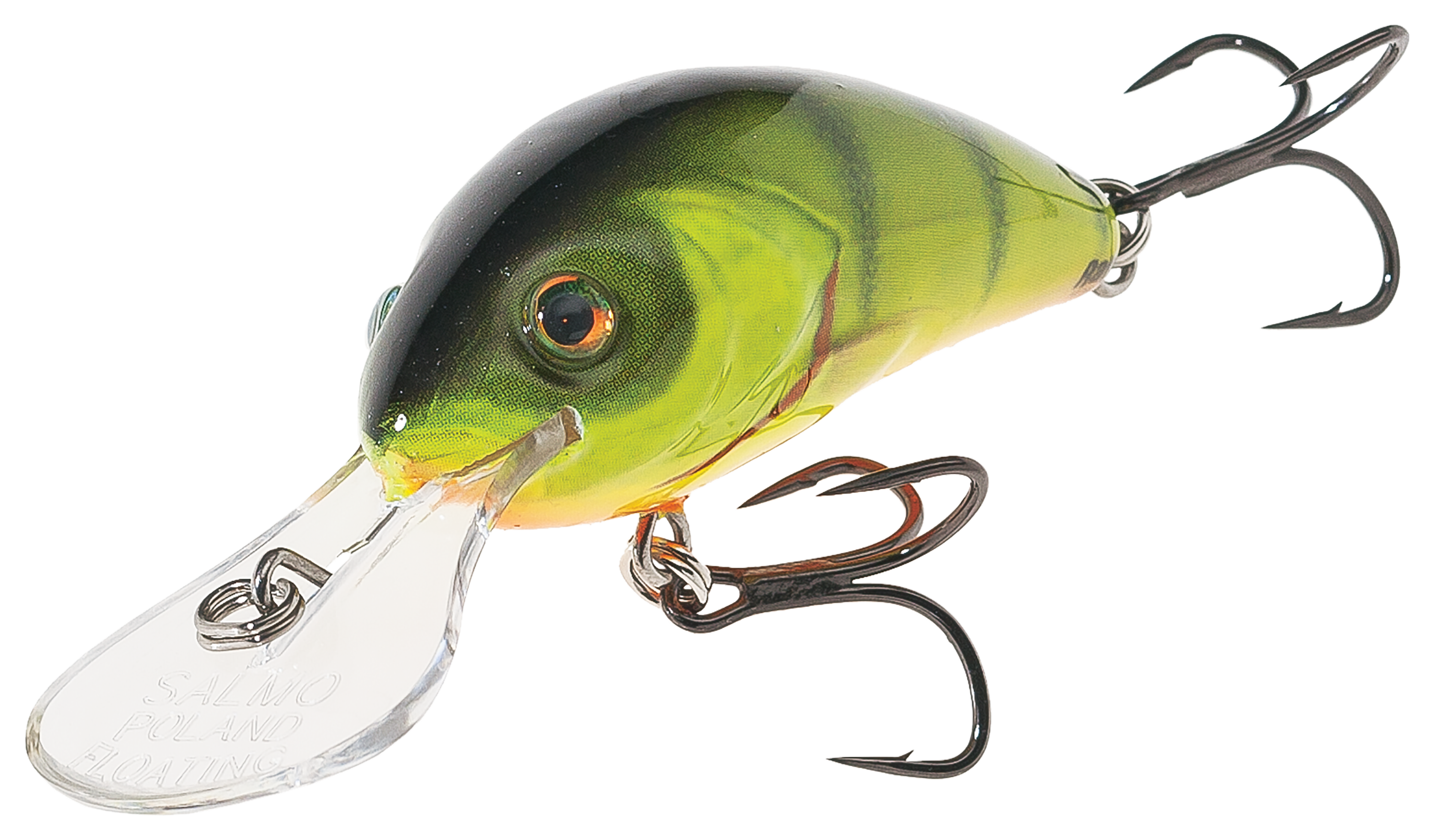Salmo Hornet Rattle 4.5 Fire Bug Jagged Tooth Tackle