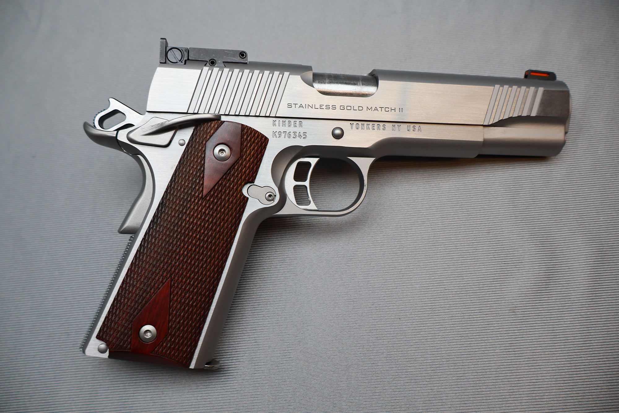 Kimber ~ Stainless Gold Match II ~ .45 Auto - Kimber