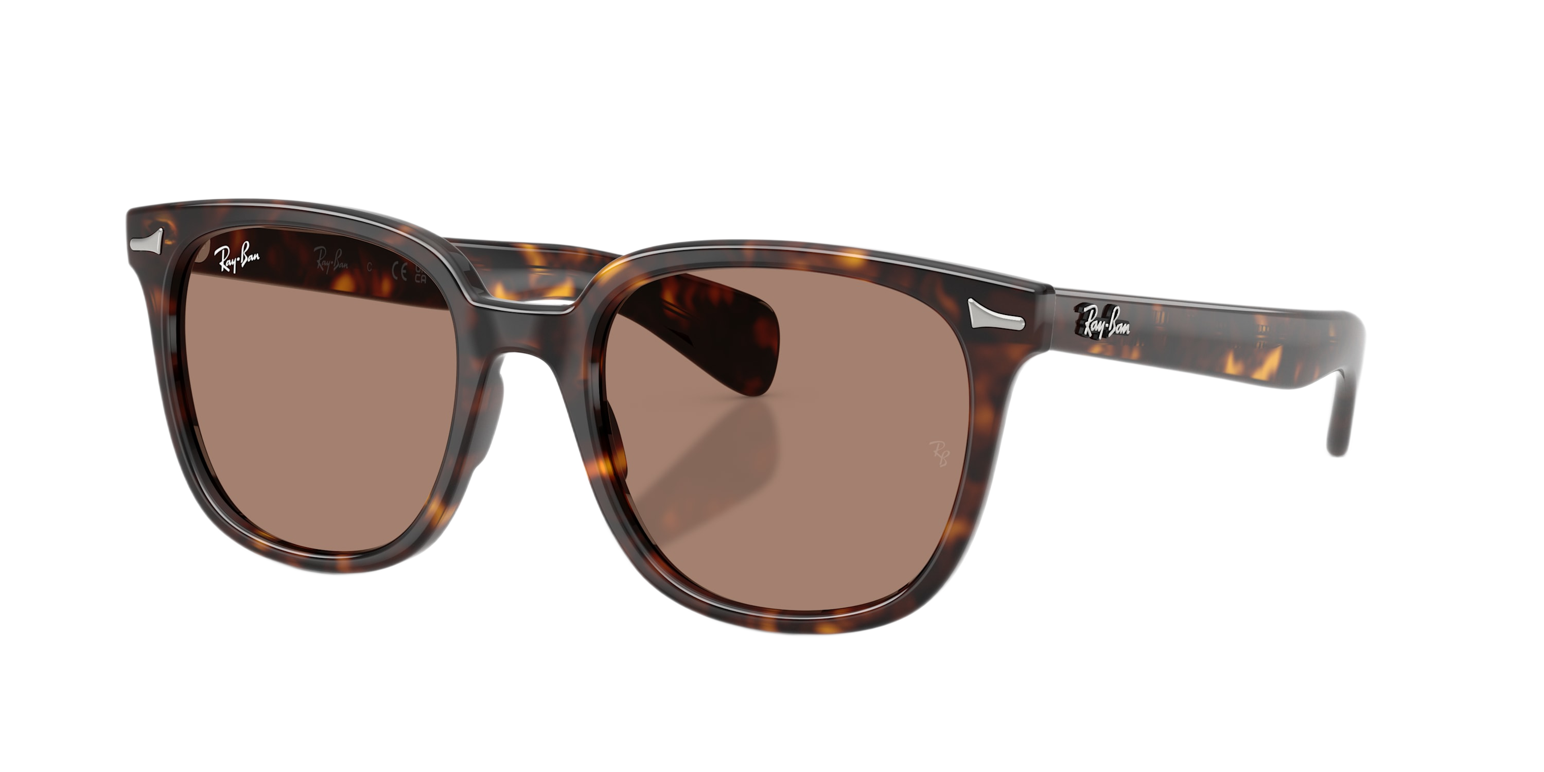 Image of Ray-Ban Brunel II RB2235 Classic Sunglasses - Havana/Light Violet
