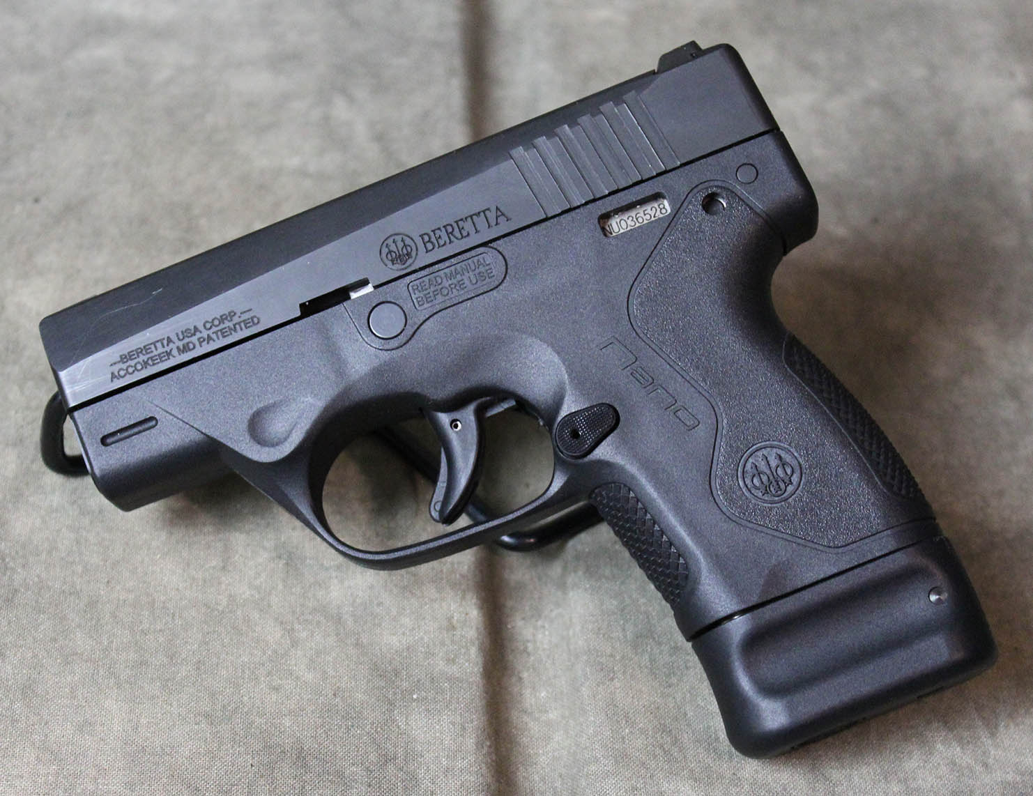 Beretta ~ BU9 Nano ~ 9mm - Beretta