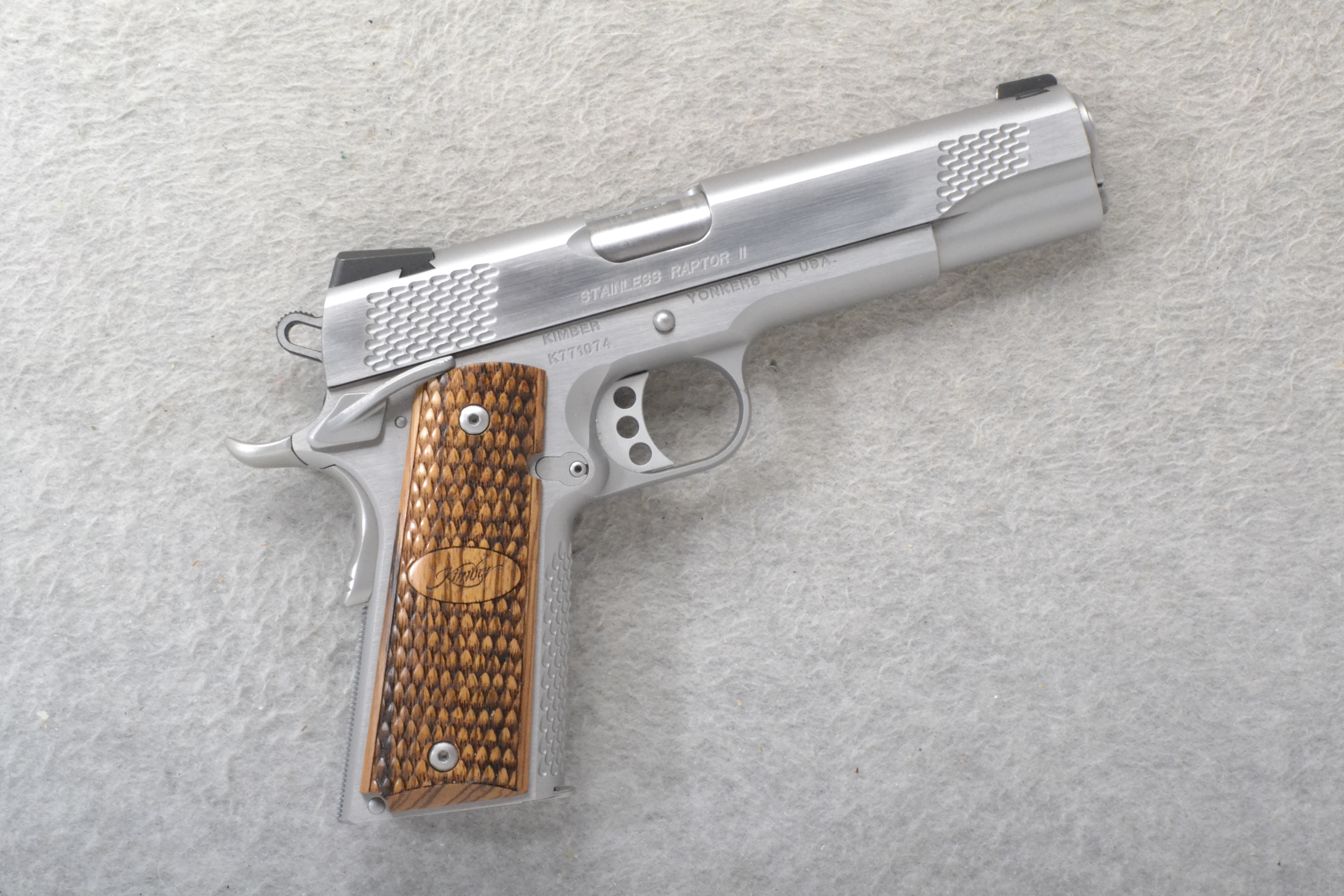 Image of Kimber ~ Stainless Raptor II ~ .45 ACP