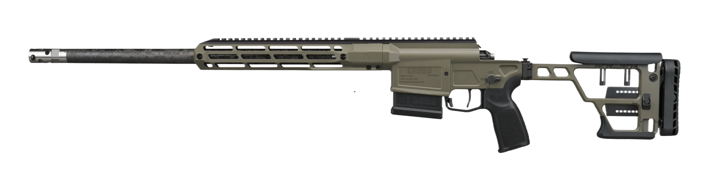 SIG SAUER Cross Sawtooth Bolt-Action Rifle - 22 Creedmoor - 20" - 5