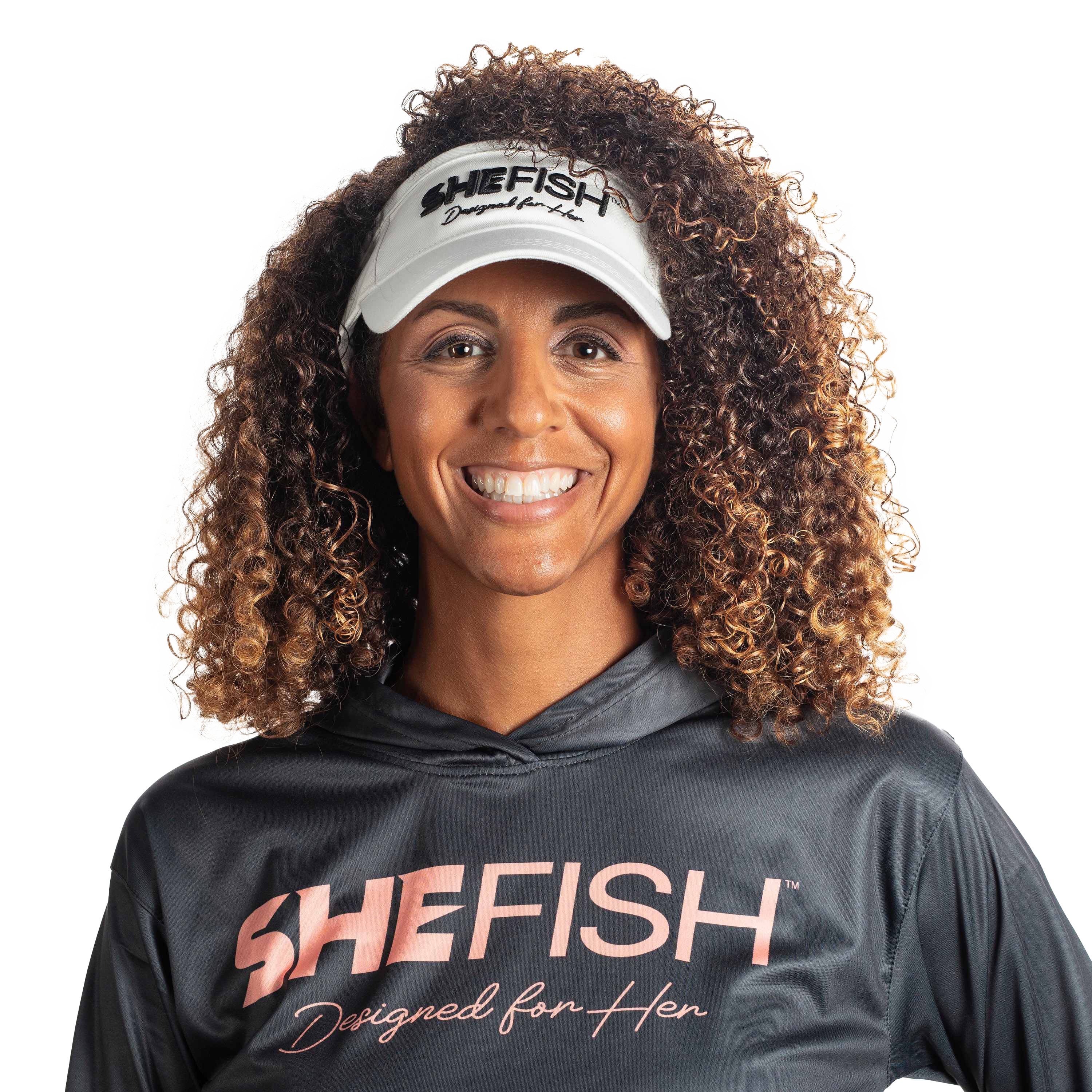 Image of SheFish Visor with 3D Logo