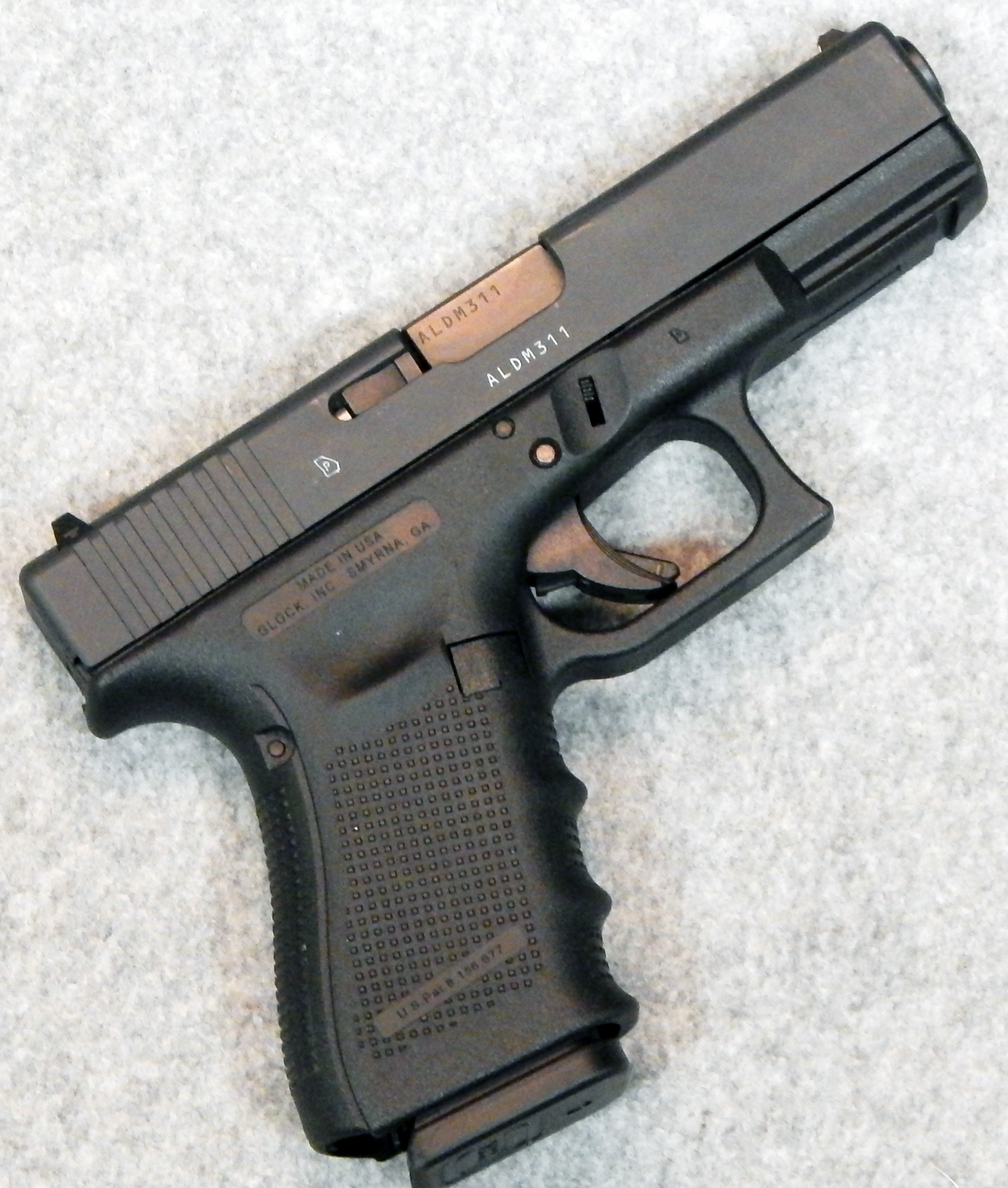 Glock ~ 19 Gen 4 ~ 9 mm Luger. - Glock