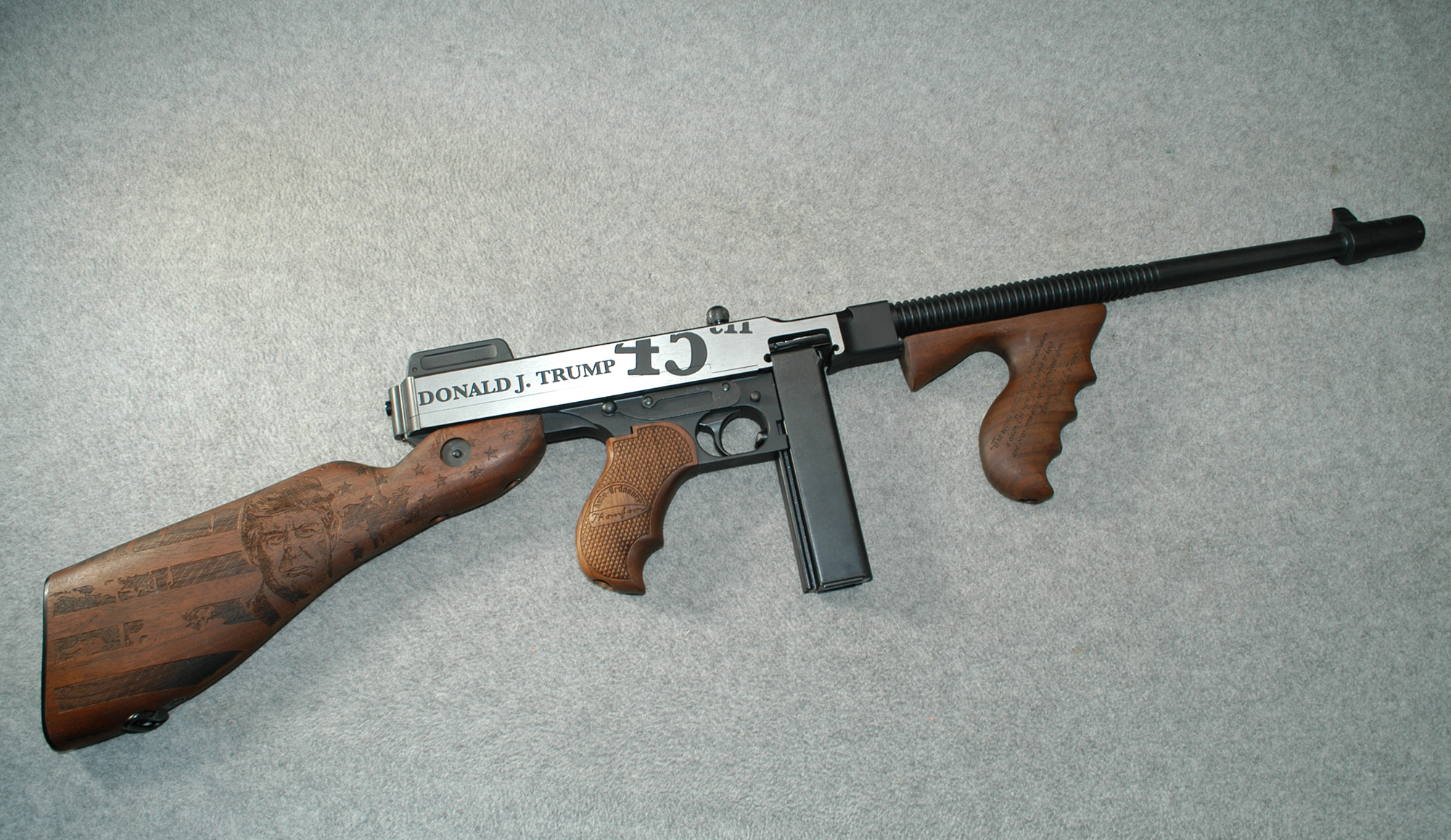 Image of "Auto Ordnance ~ 1927 A1 ""Trump Thompson"" ~ .45 ACP"