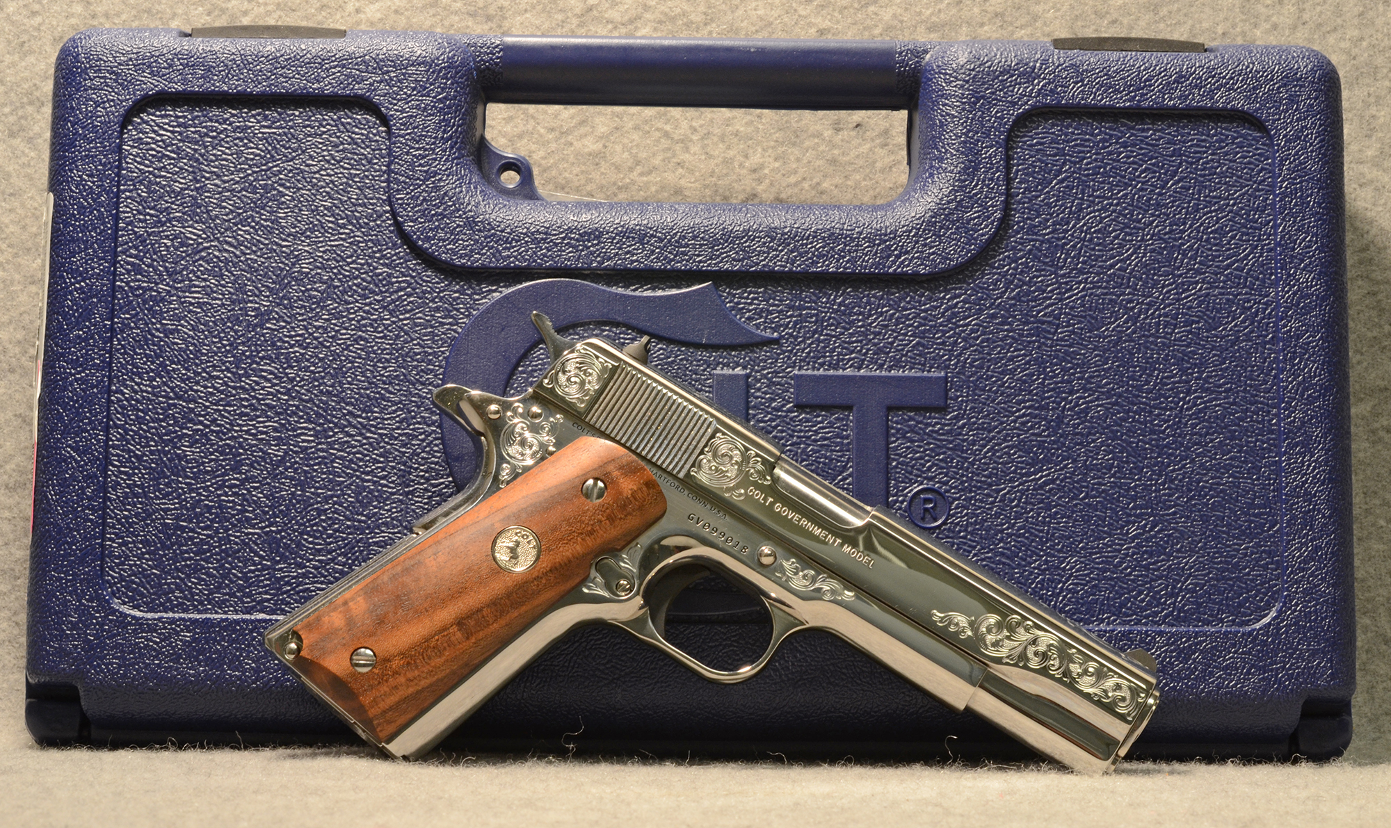 Image of Colt's PT.F.A Mfg. ~ Colt Custom Government Model ~ .38 Super