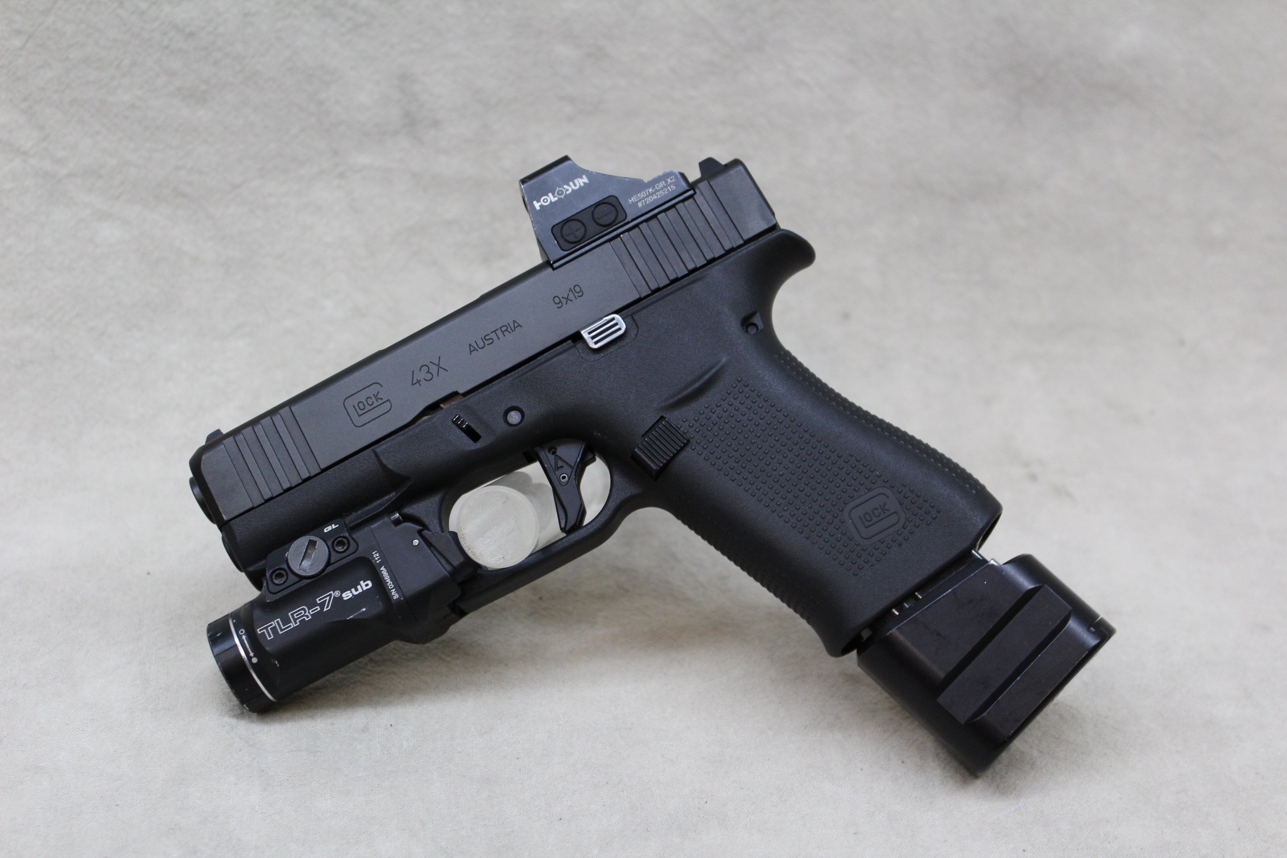 Glock 43X ~ 9mm Luger ~ - Glock