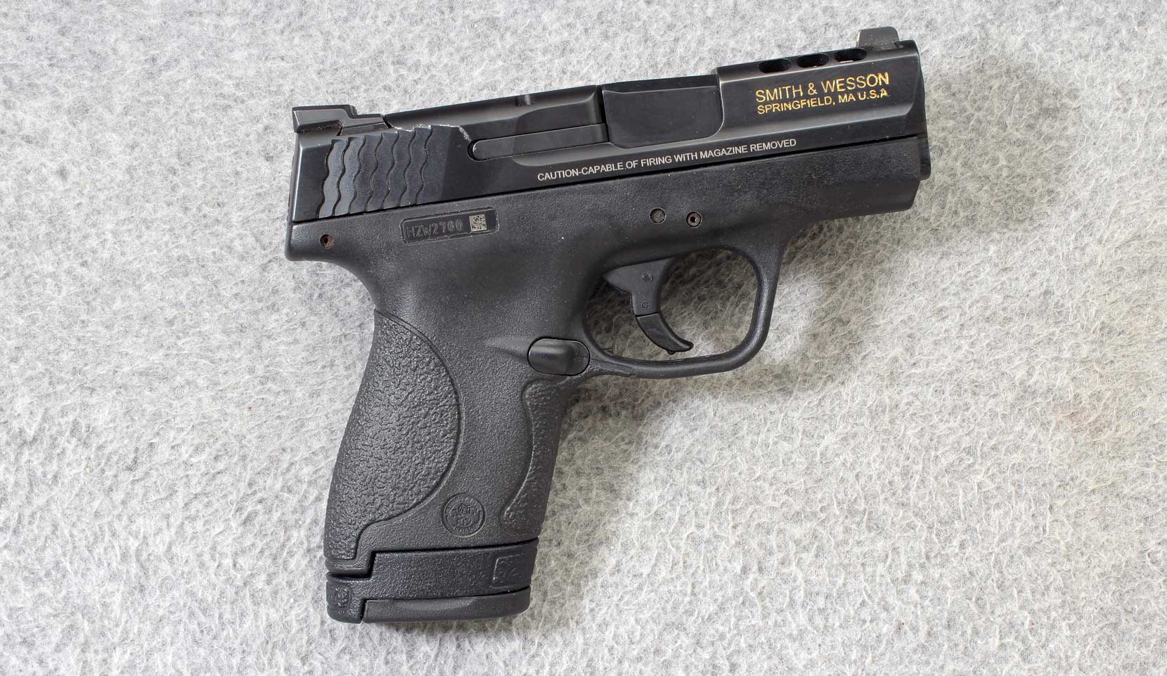 Image of Smith & Wesson ~ Performance Center M&P 9 Shield w/ Thumb Safety ~ 9mm Para.
