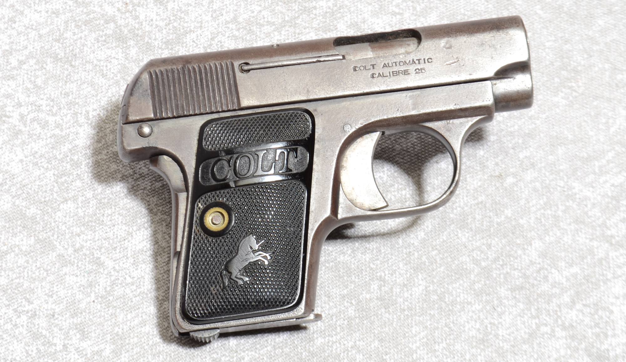 Colt Automatic Pistol, .25 Caliber, 2″ Barrel - Colt
