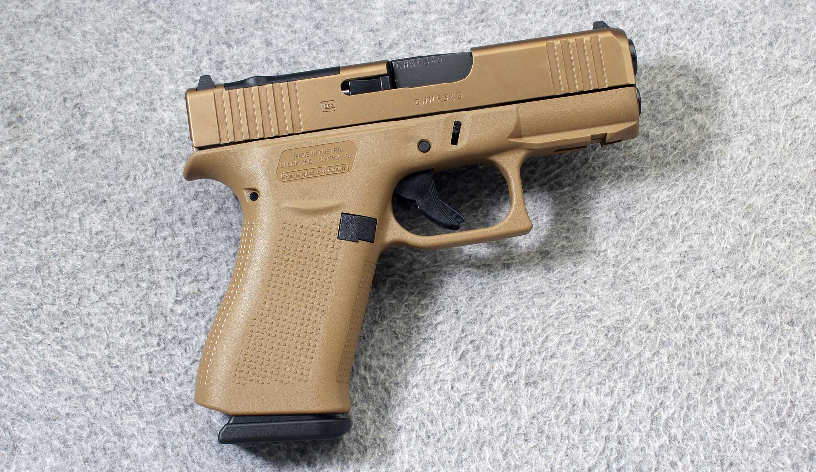 Image of Glock ~ G43X MOS FDE/Bronze ~ 9mm Para.