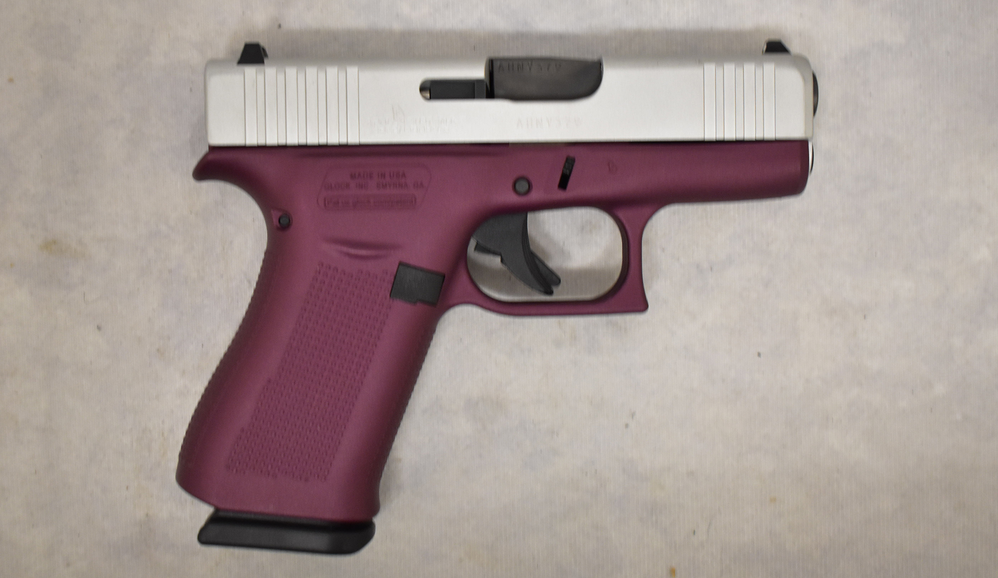 Glock ~ 43X ~ 3.5″ ~ 9MM Luger - Glock