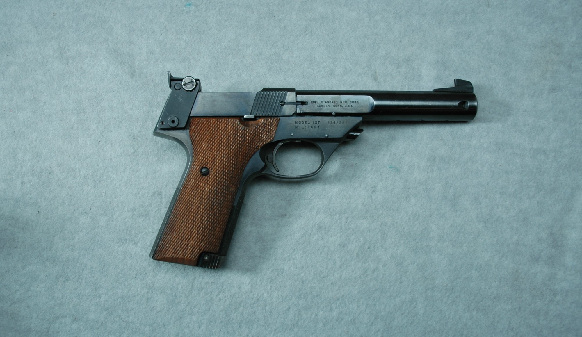 Image of High Standard ~ 107 Supermatic Citation ~ .22 Long Rifle