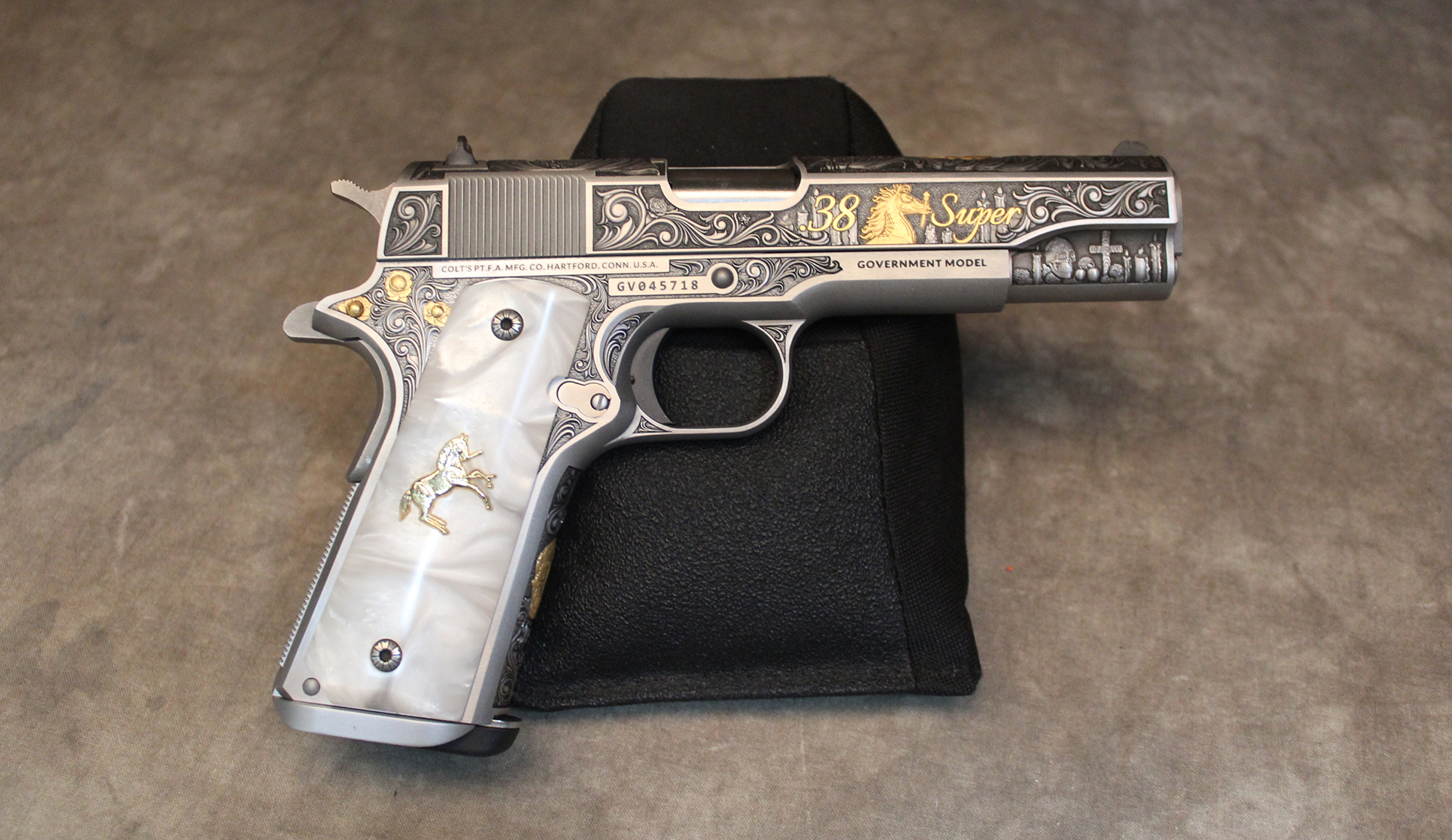 Image of Colt~Government Model~Dia De Los Muertos~.38 Super