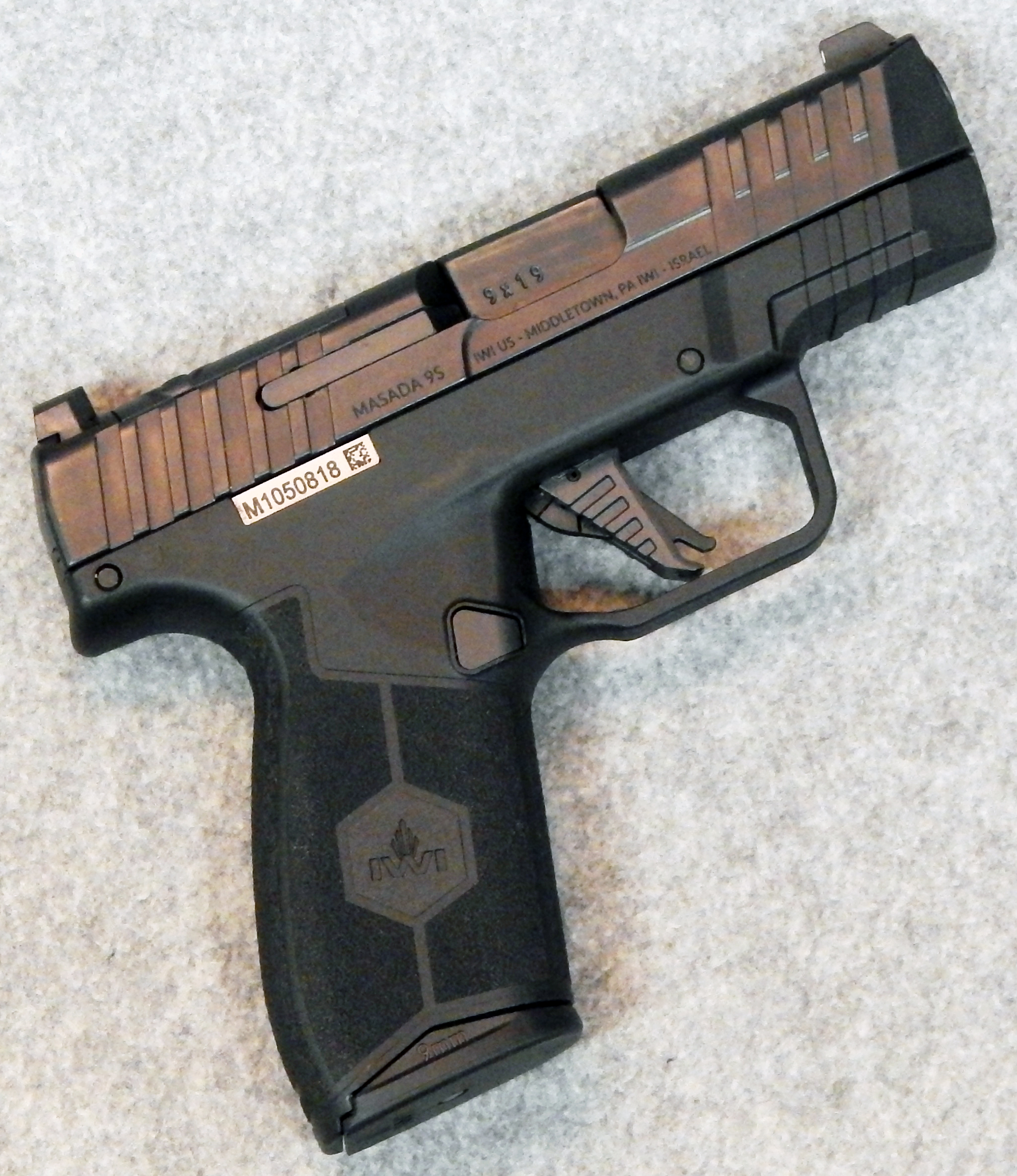 Image of IWI ~ Masada S ~ 9 mm Luger.