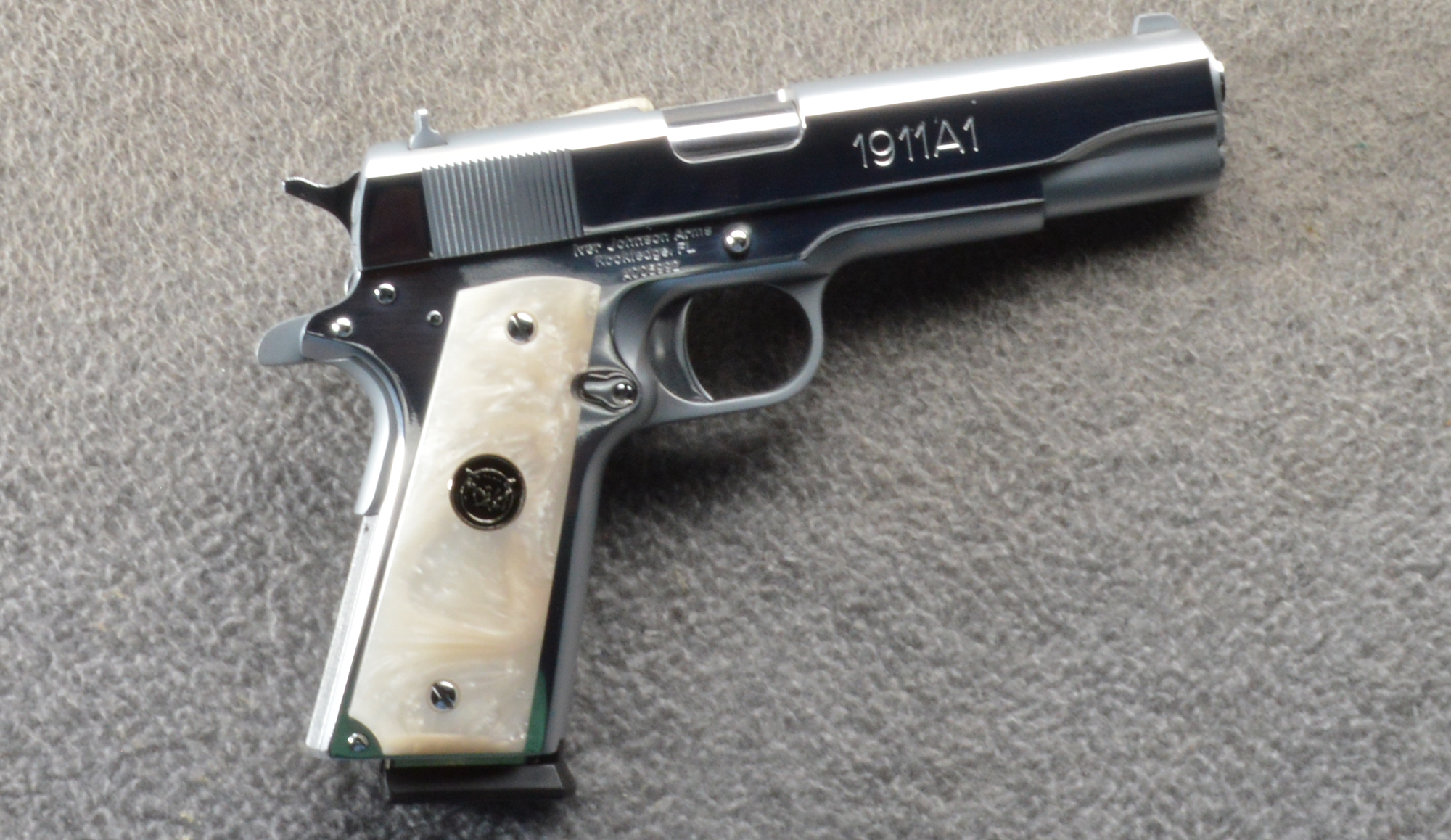 Image of "Iver Johnson ~ 1911A1 ~ .45 Auto ~ 5"""