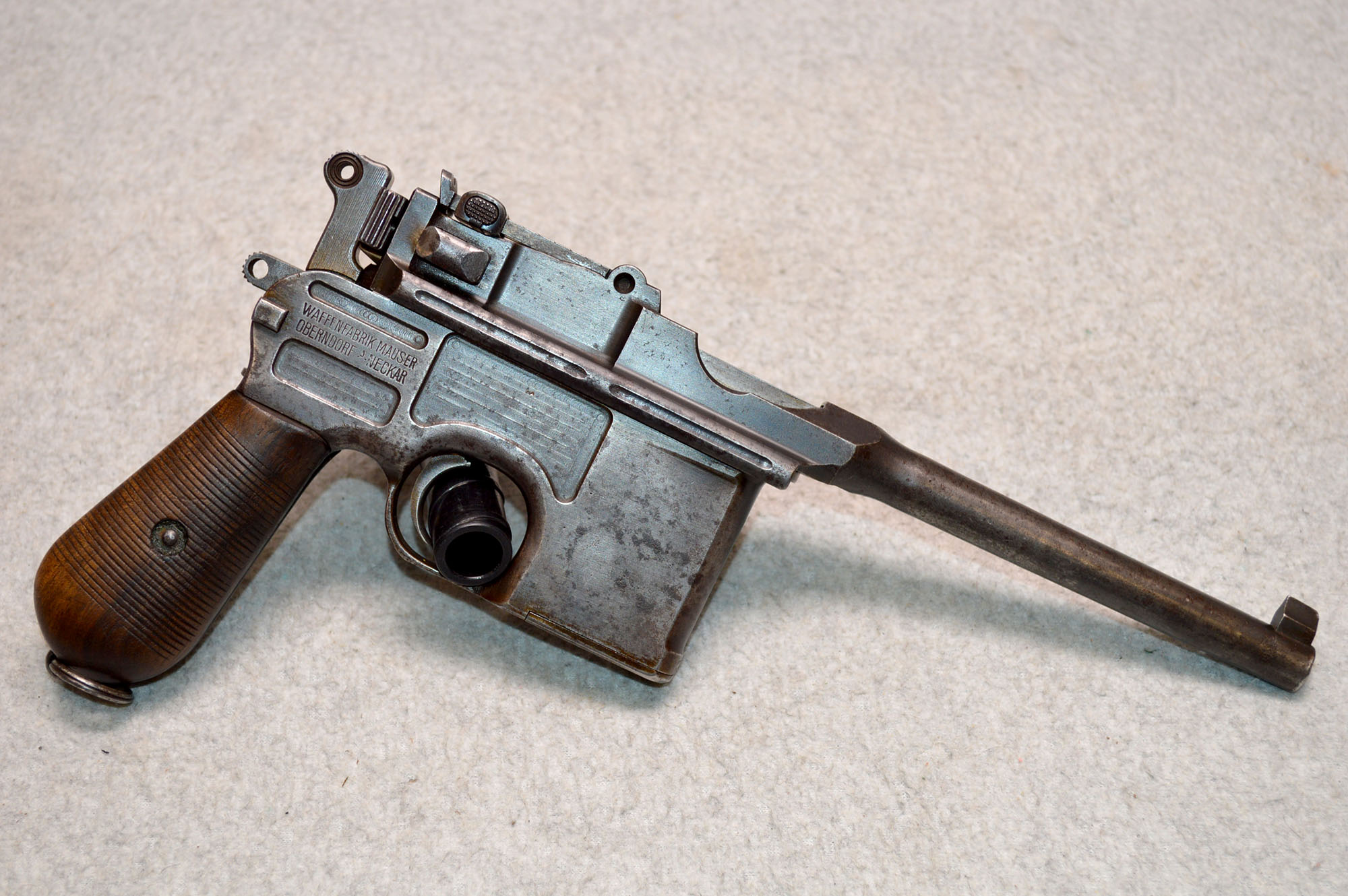 Image of Waffenfabrik Mauser Oberndorf ~ Model C96 Broomhandle Mauser